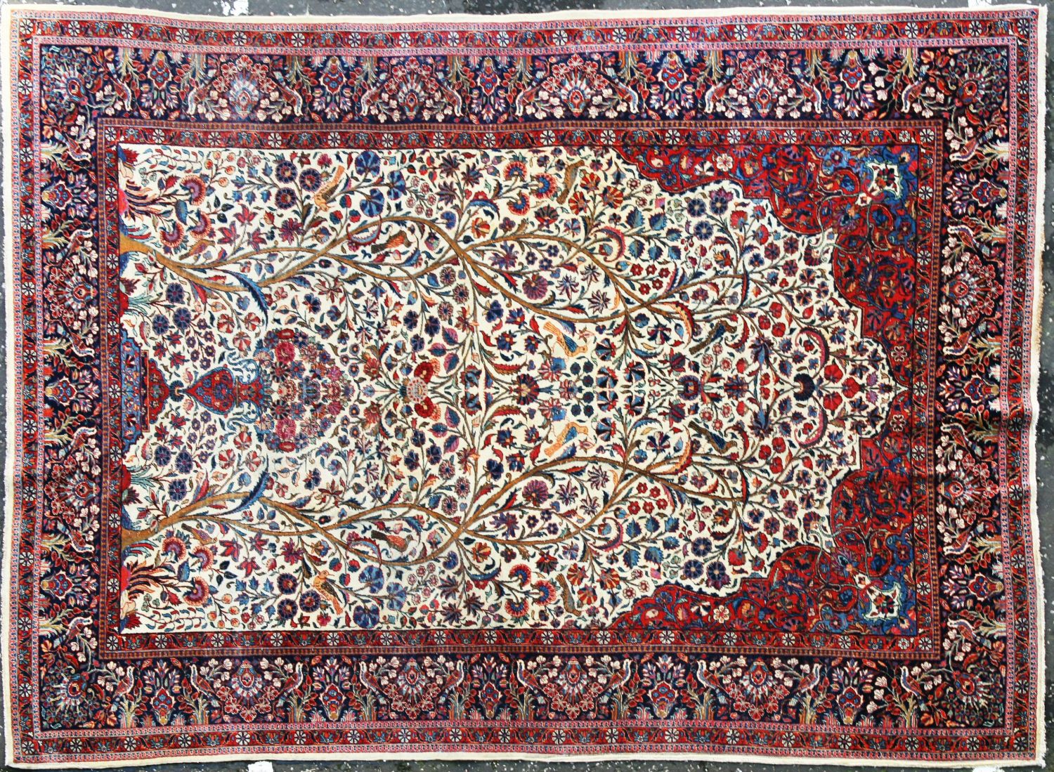 KASHAN PRAYER CARPET
