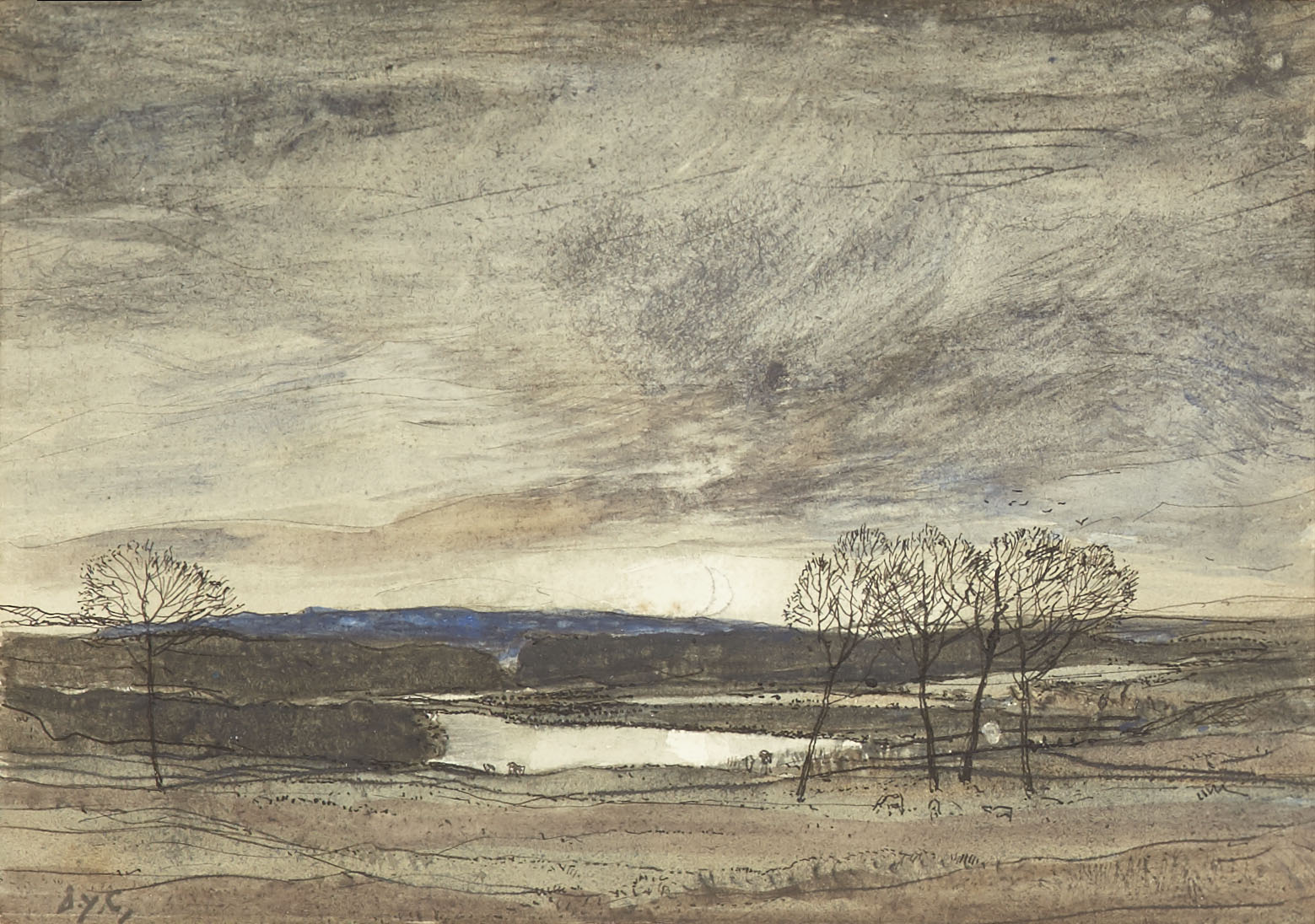 SIR DAVID YOUNG CAMERON R.A., R.S.A., R.W.S., R.E. (SCOTTISH 1865-1945)