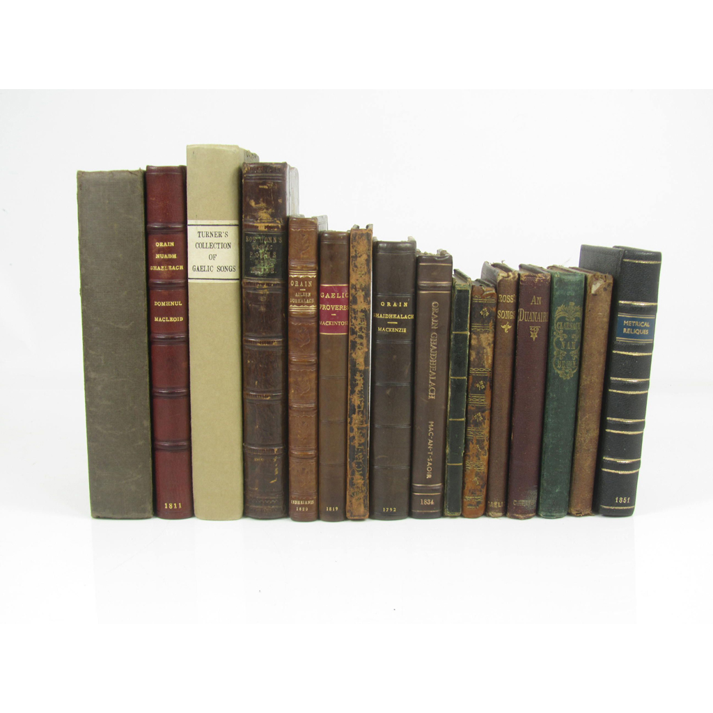 Gaelic poetry and songs, a small collection including