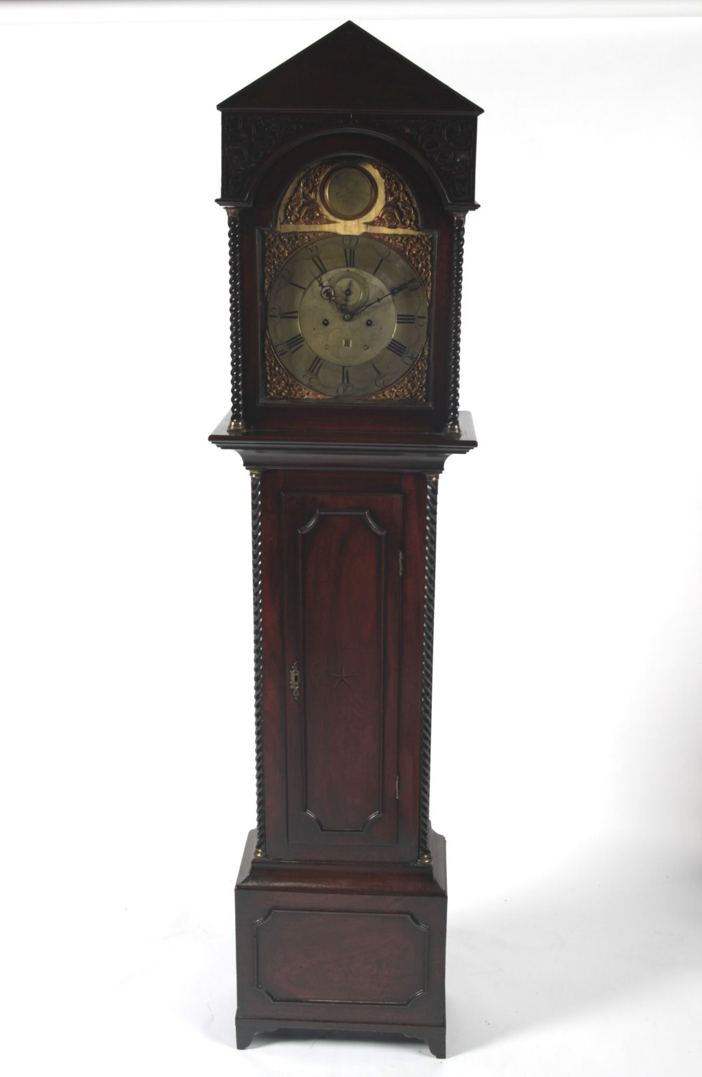 A George III longcase clock By William Hendrie, Airdrie