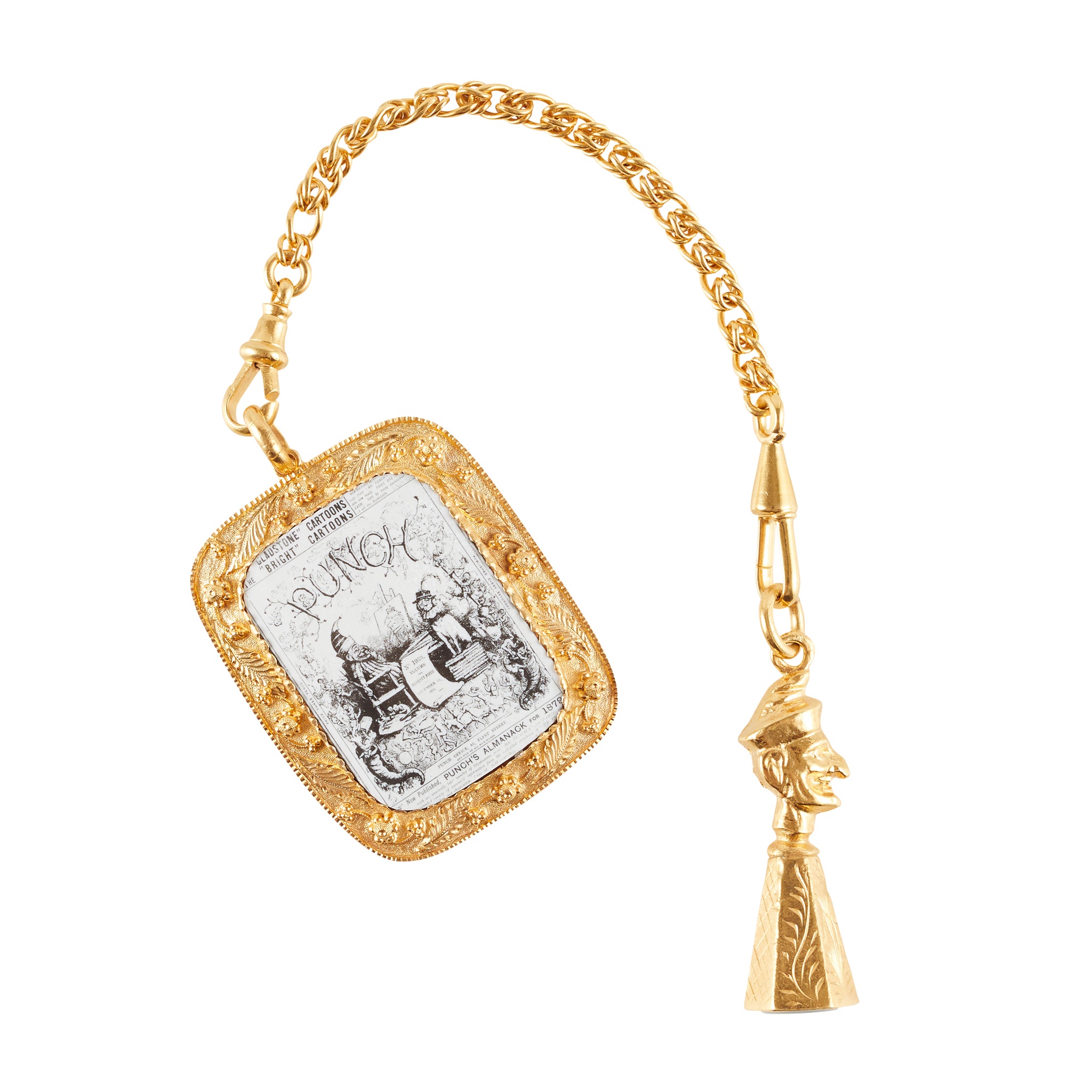 A Punch and Judy plaque and seal