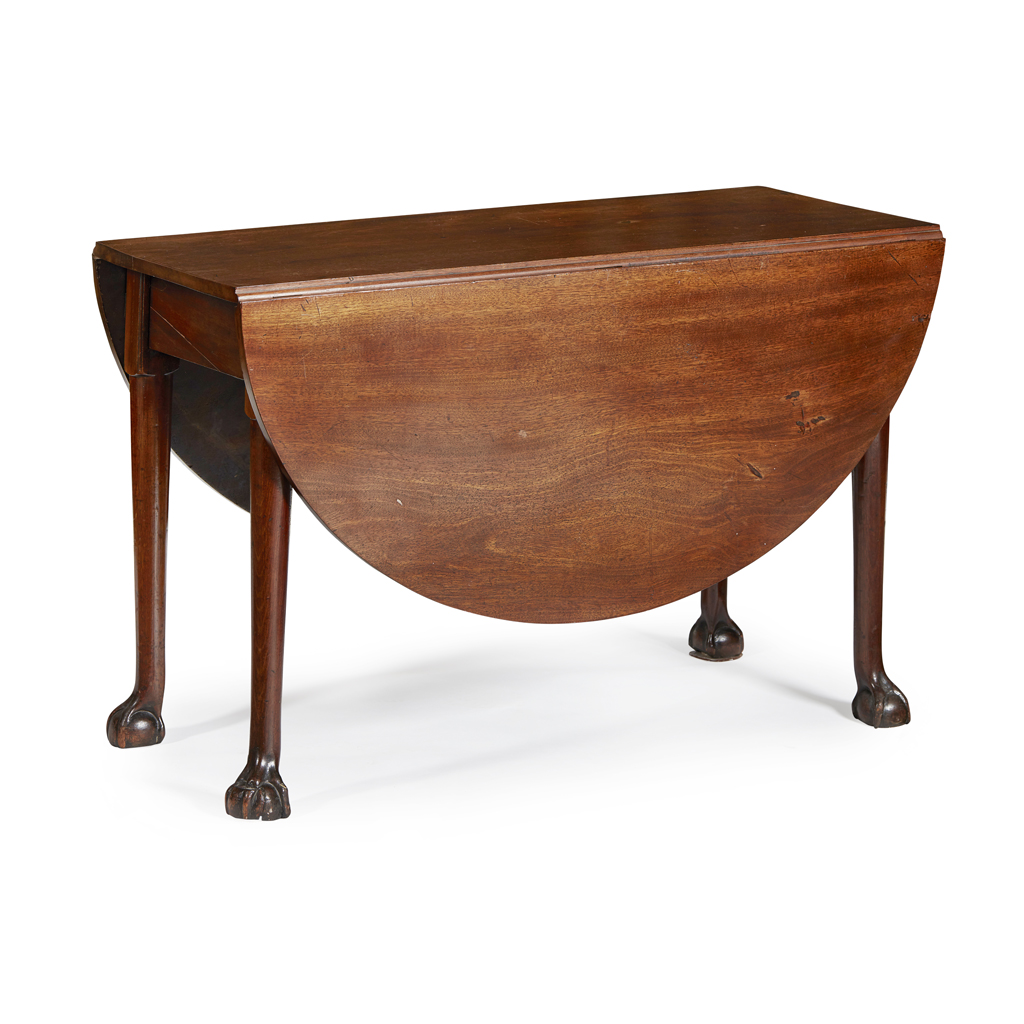 GEORGE III MAHOGANY DROP LEAF TABLE