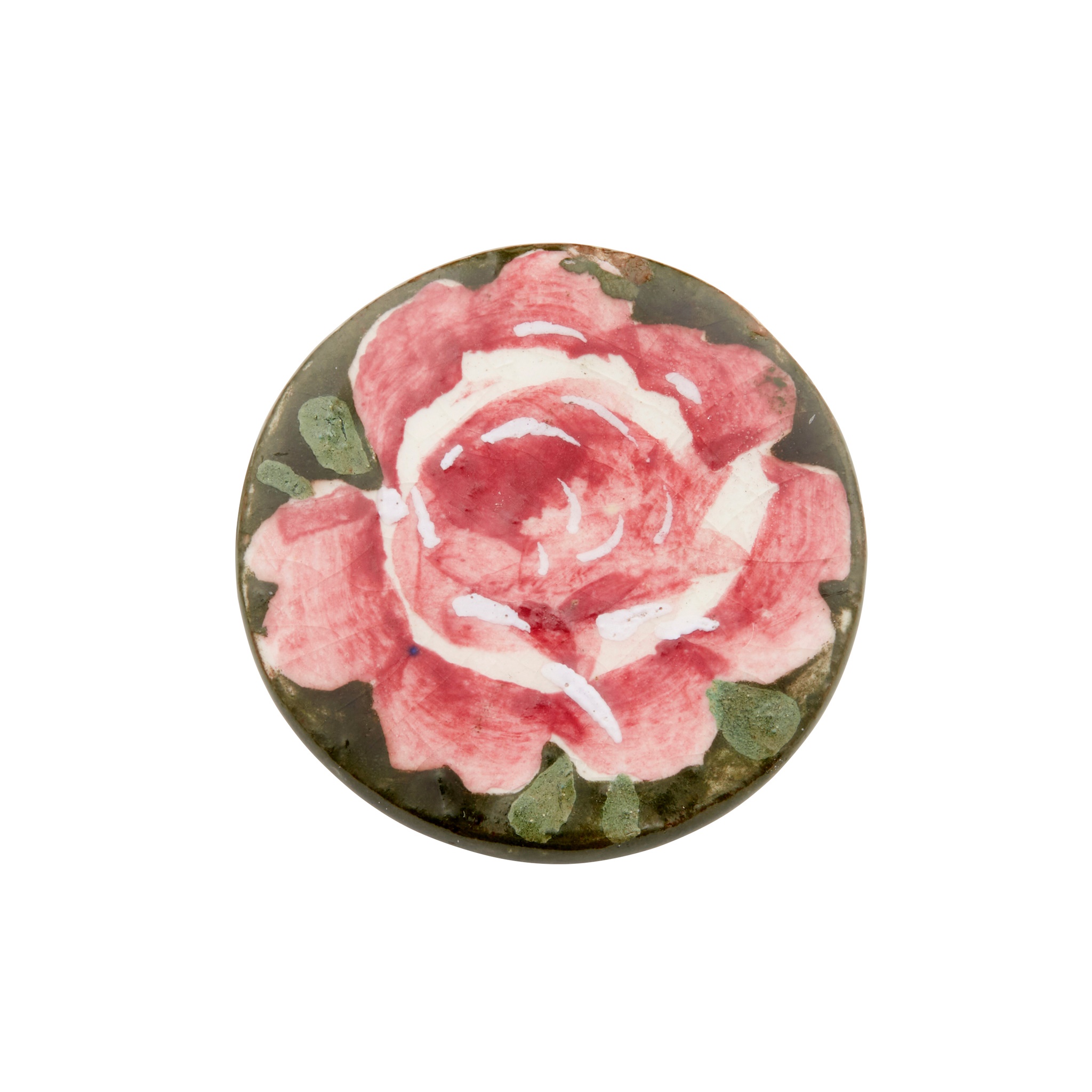 A WEMYSS WARE BUTTON