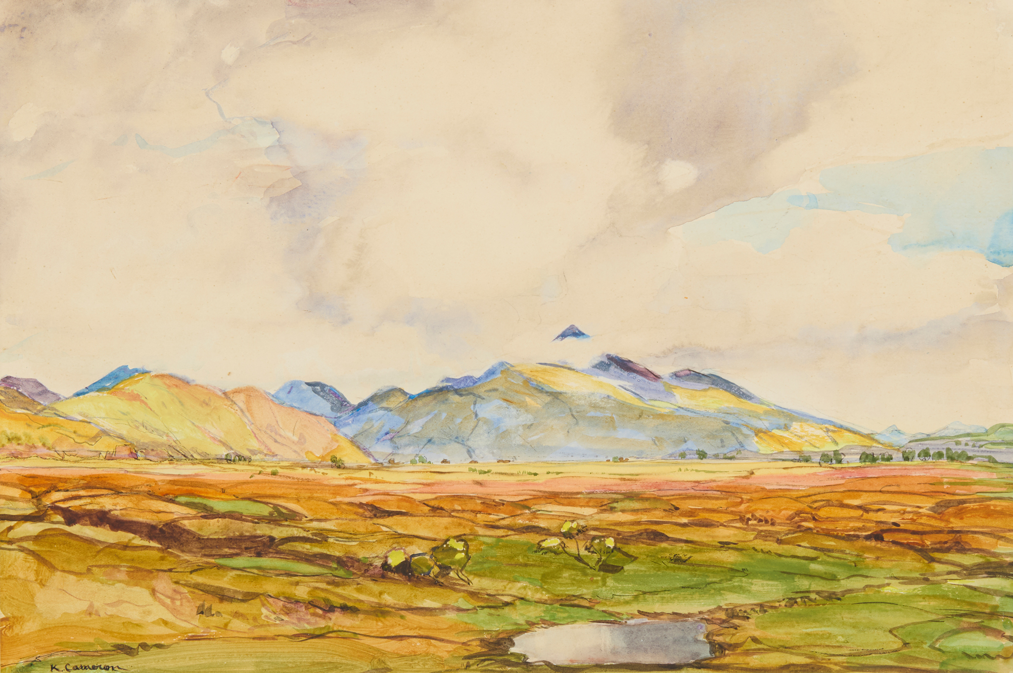 KATHARINE CAMERON R.S.W., R.E. (SCOTTISH 1874-1965)