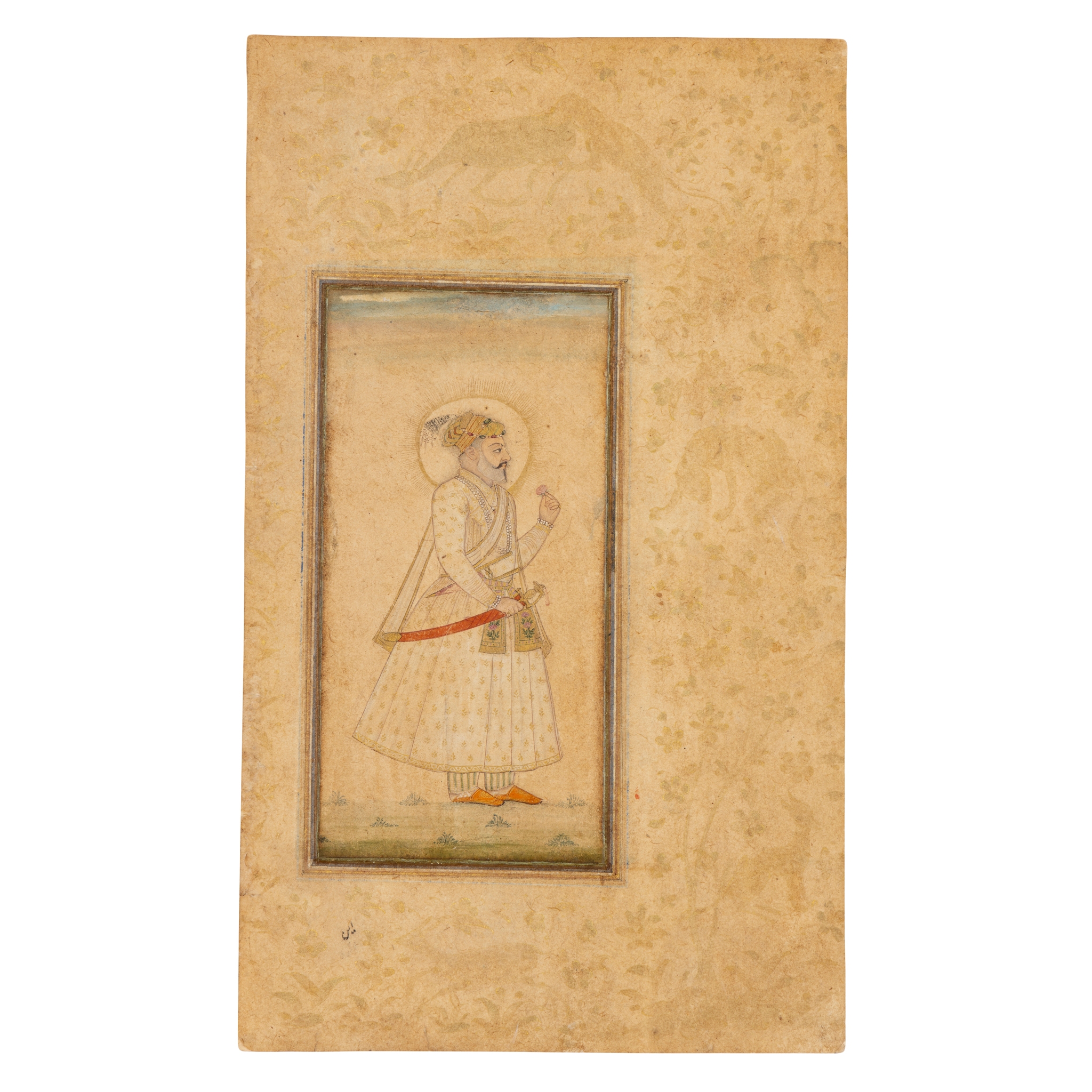 A PORTRAIT OF MUGHAL EMPEROR SHAH JAHAN (R. 1628-1658)