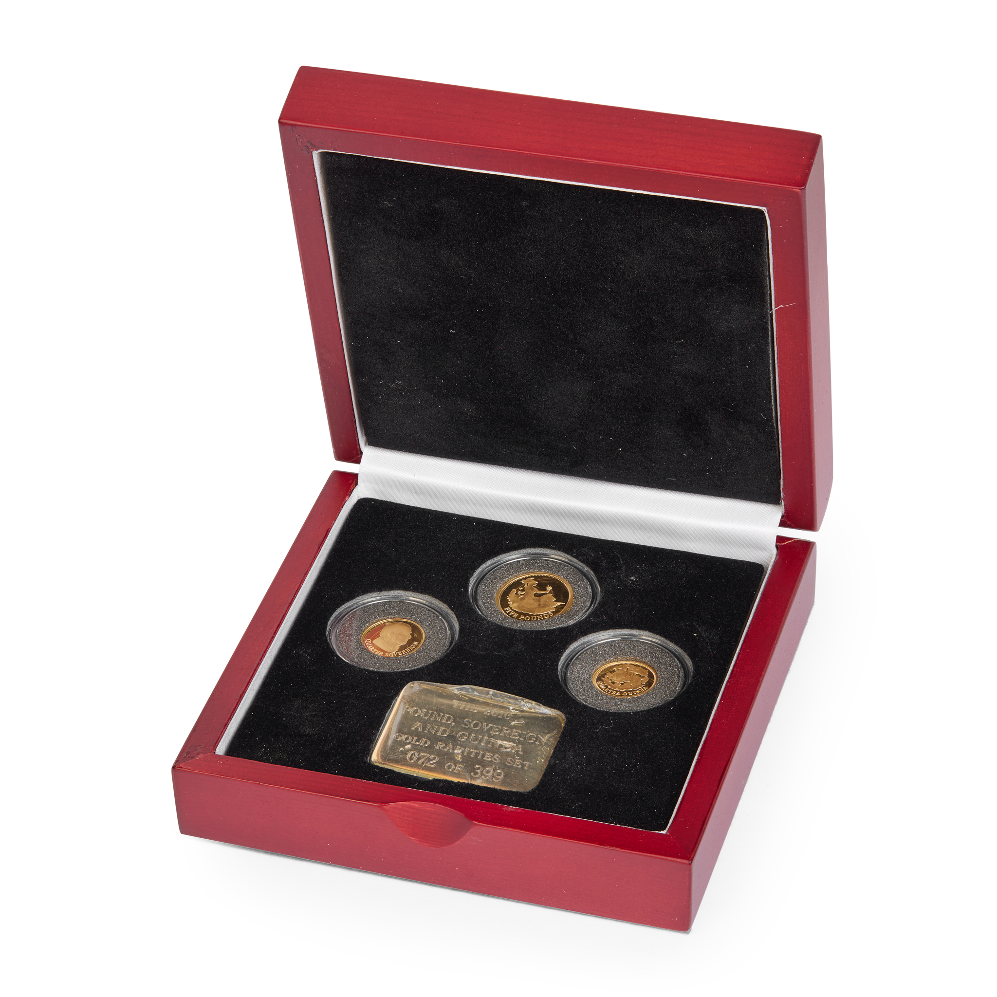 LONDON MINT - THREE COIN GOLD SET