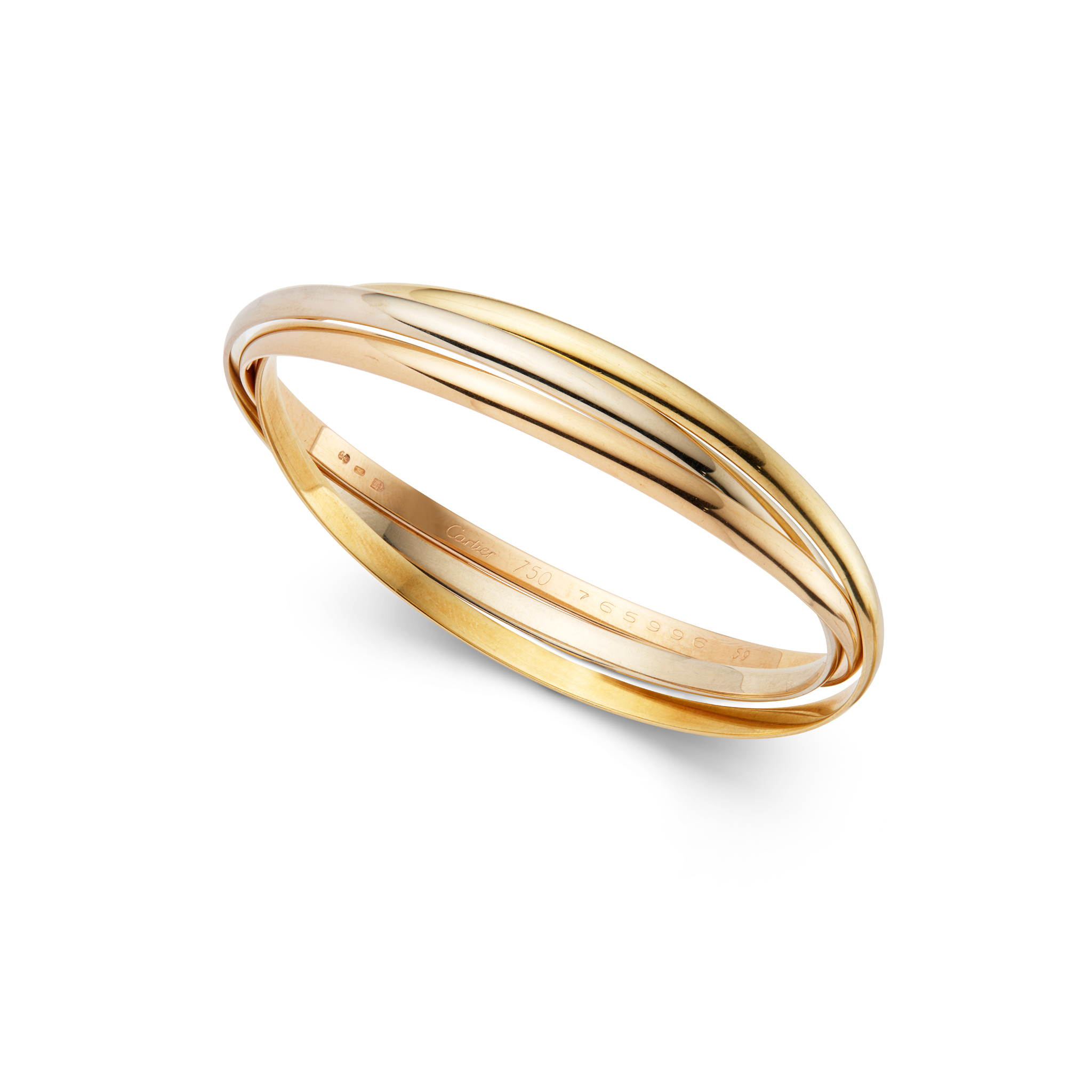 Cartier: A 'Trinity' bangle