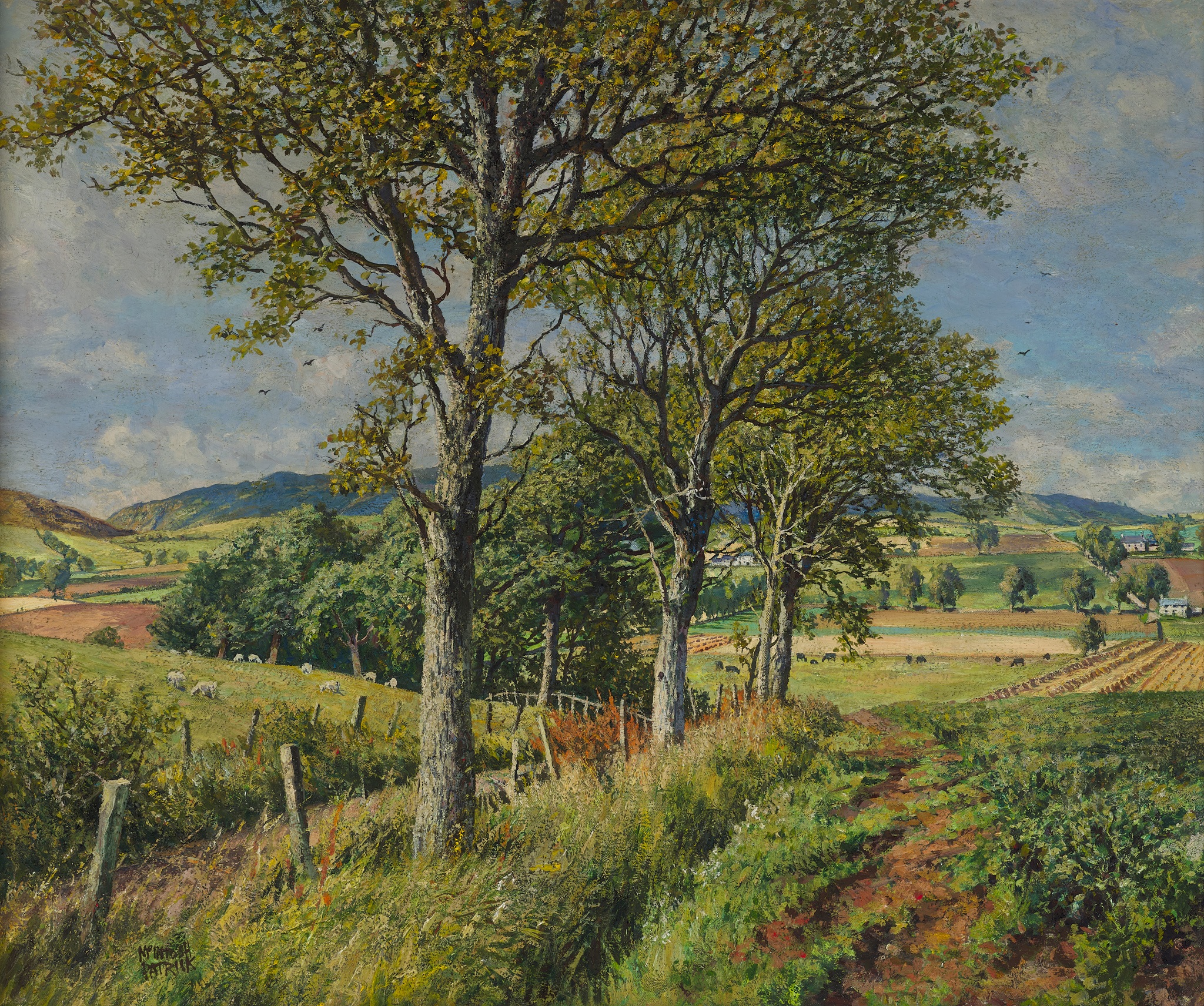JAMES MCINTOSH PATRICK R.S.A., R.O.I., A.R.E., L.L.D. (SCOTTISH 1907-1998)