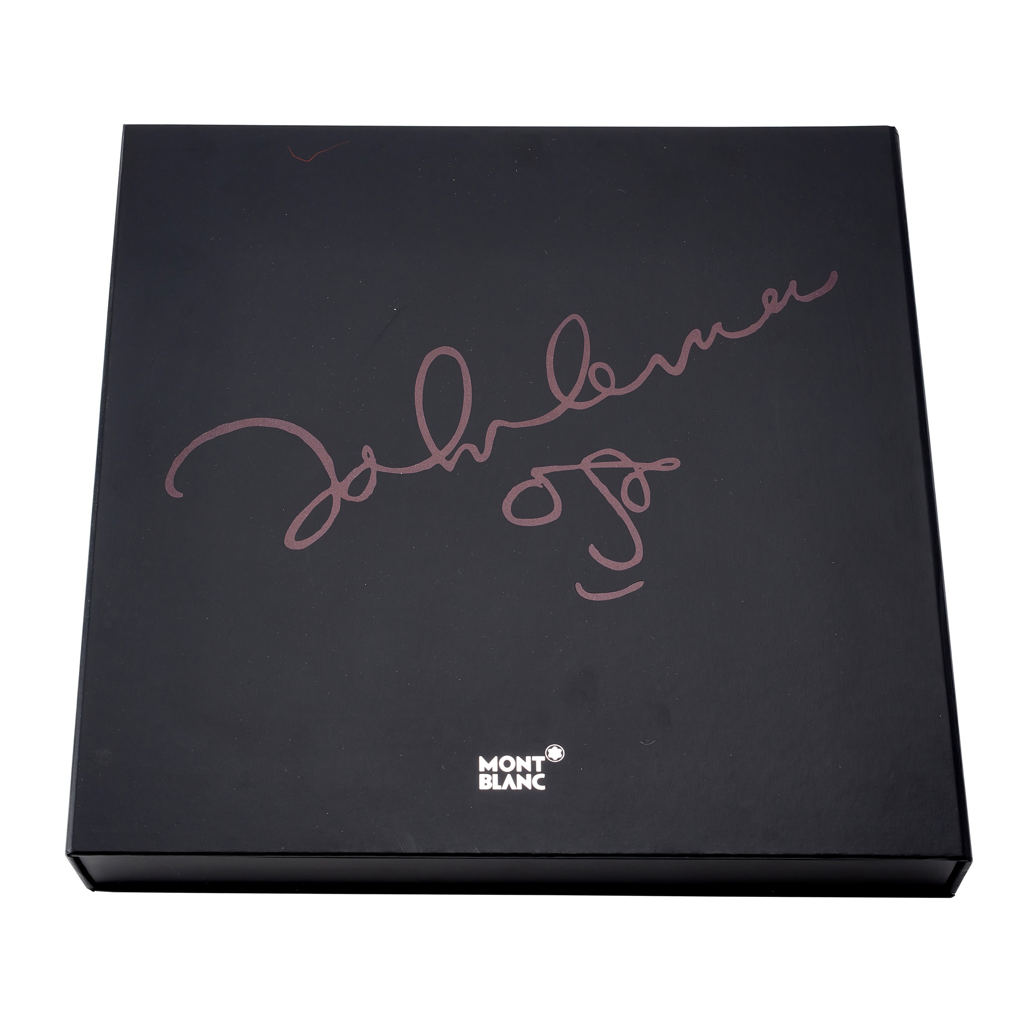 A cased Limited Edition ballpoint pen and record, Mont Blanc