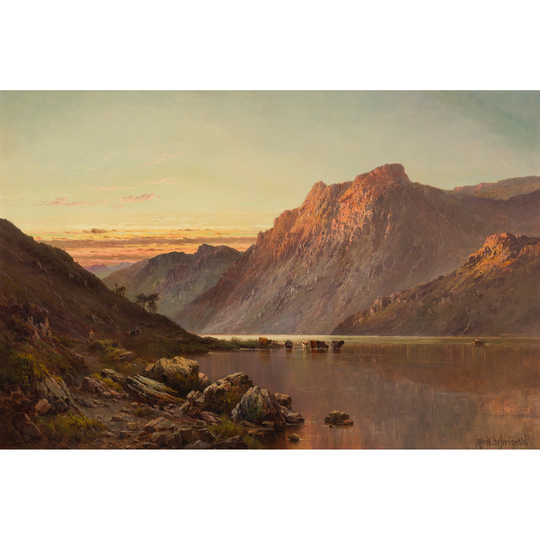 ALFRED DE BREANSKI SENIOR (BRITISH 1852-1928)