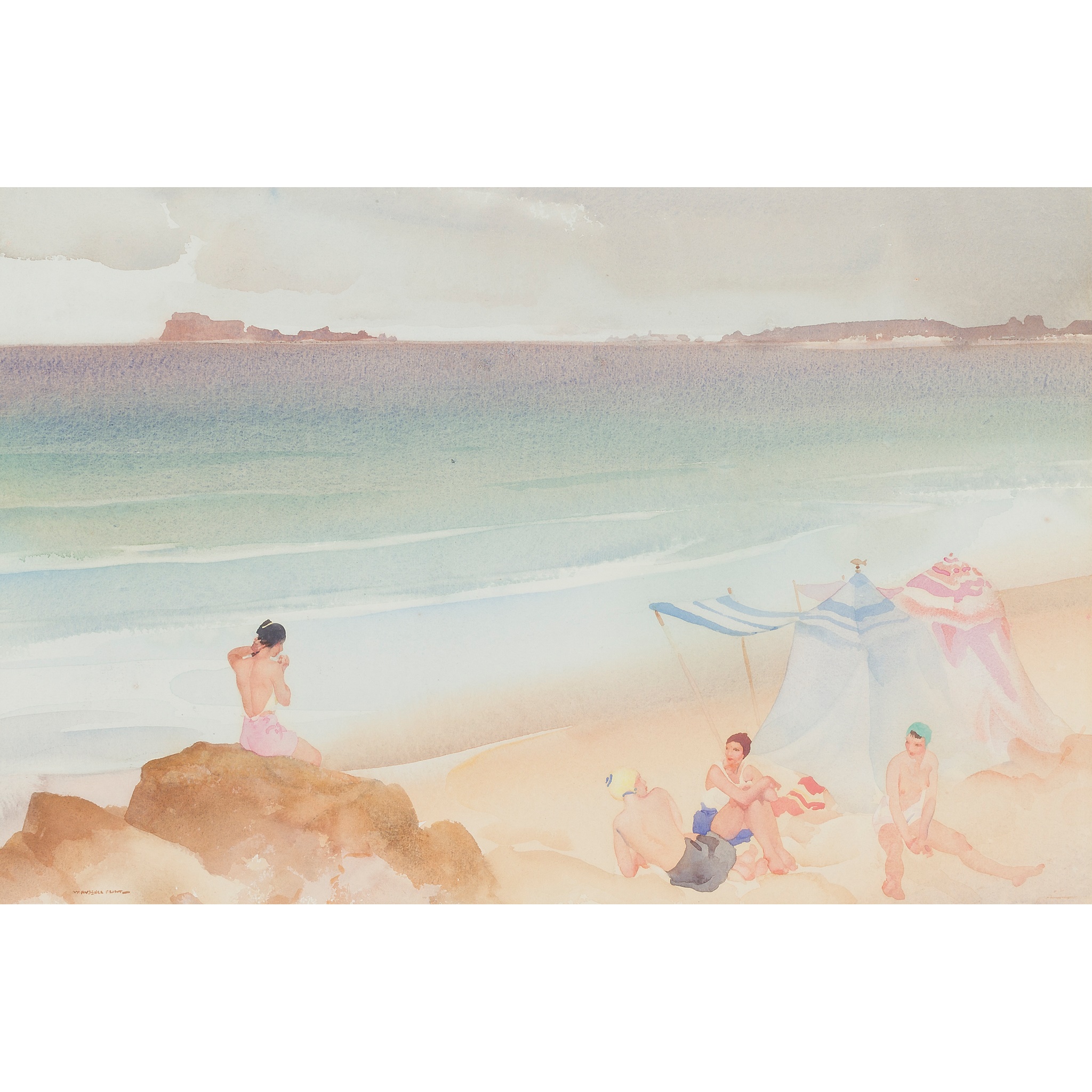 SIR WILLIAM RUSSELL FLINT P.R.A., P.R.W.S., R.S.W., R.O.I., R.E. (SCOTTISH 1880-1969)