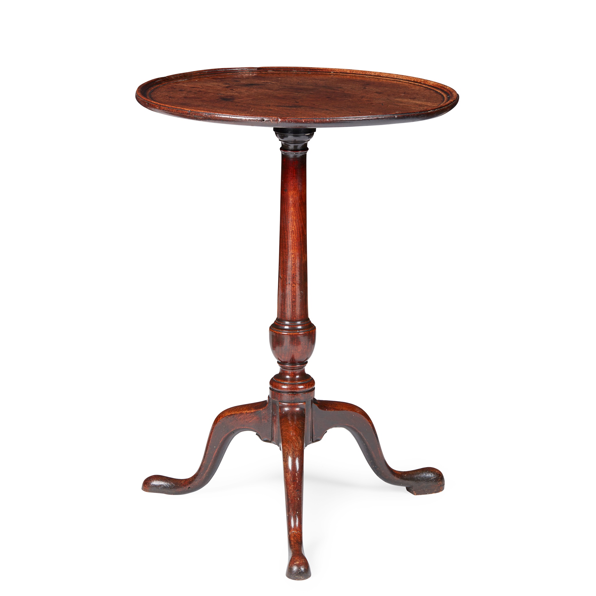 GEORGE III MAHOGANY TRIPOD TABLE