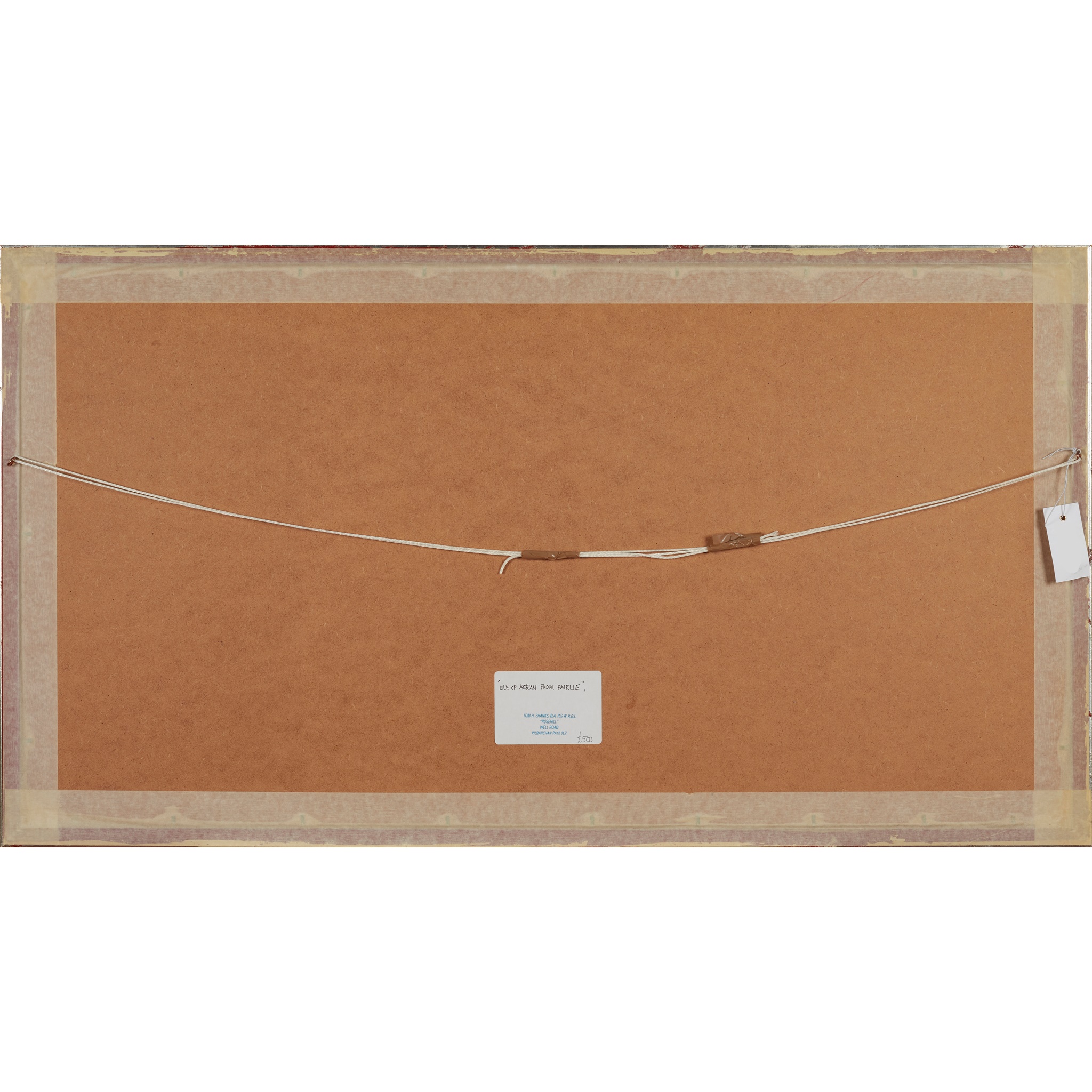 TOM SHANKS R.S.W., R.G.I (SCOTTISH 1921-2020)