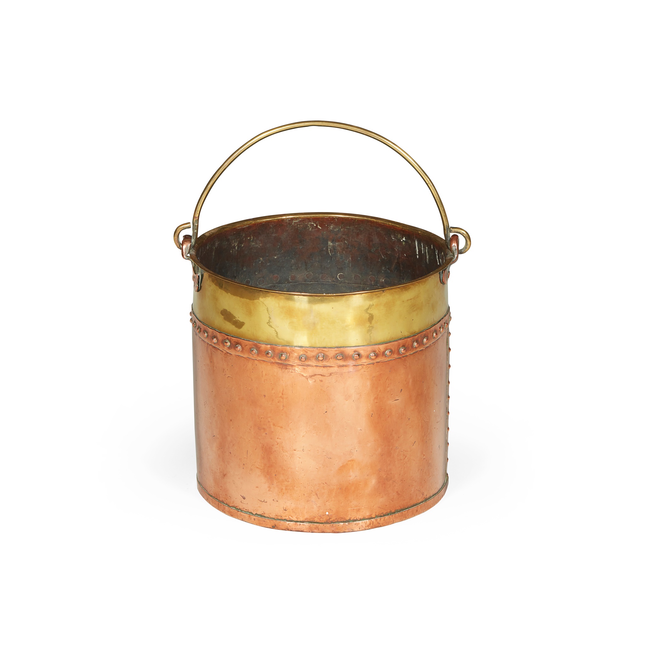 COPPER AND BRASS BUCKET