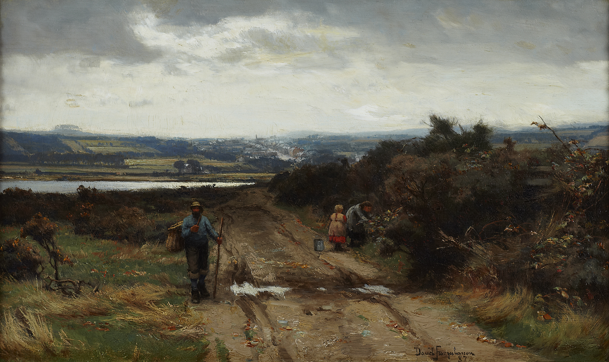 DAVID FARQUHARSON A.R.A., A.R.S.A., R.S.W., R.O.I (SCOTTISH 1840-1907)