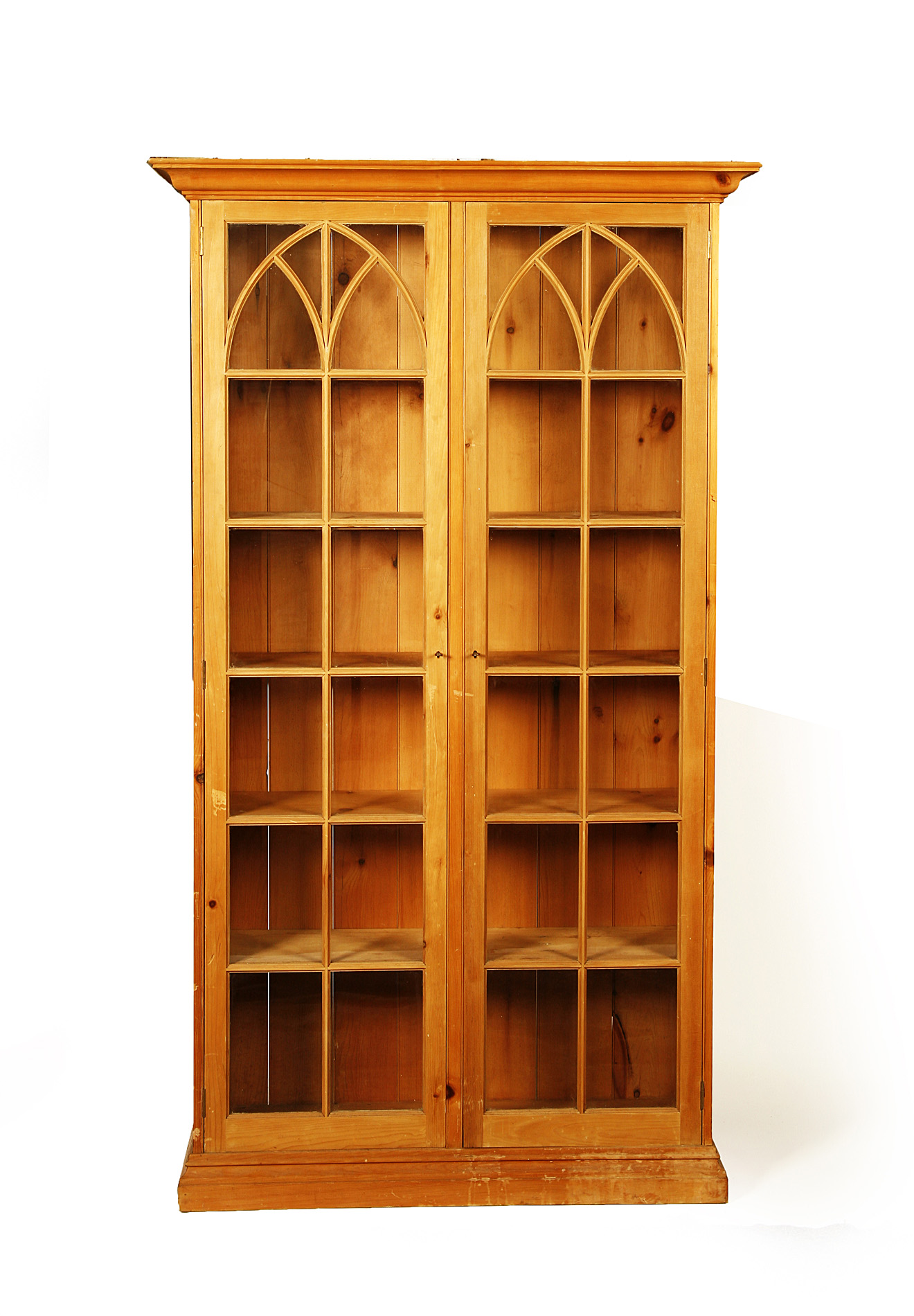 TALL PINE GLAZED CABINET