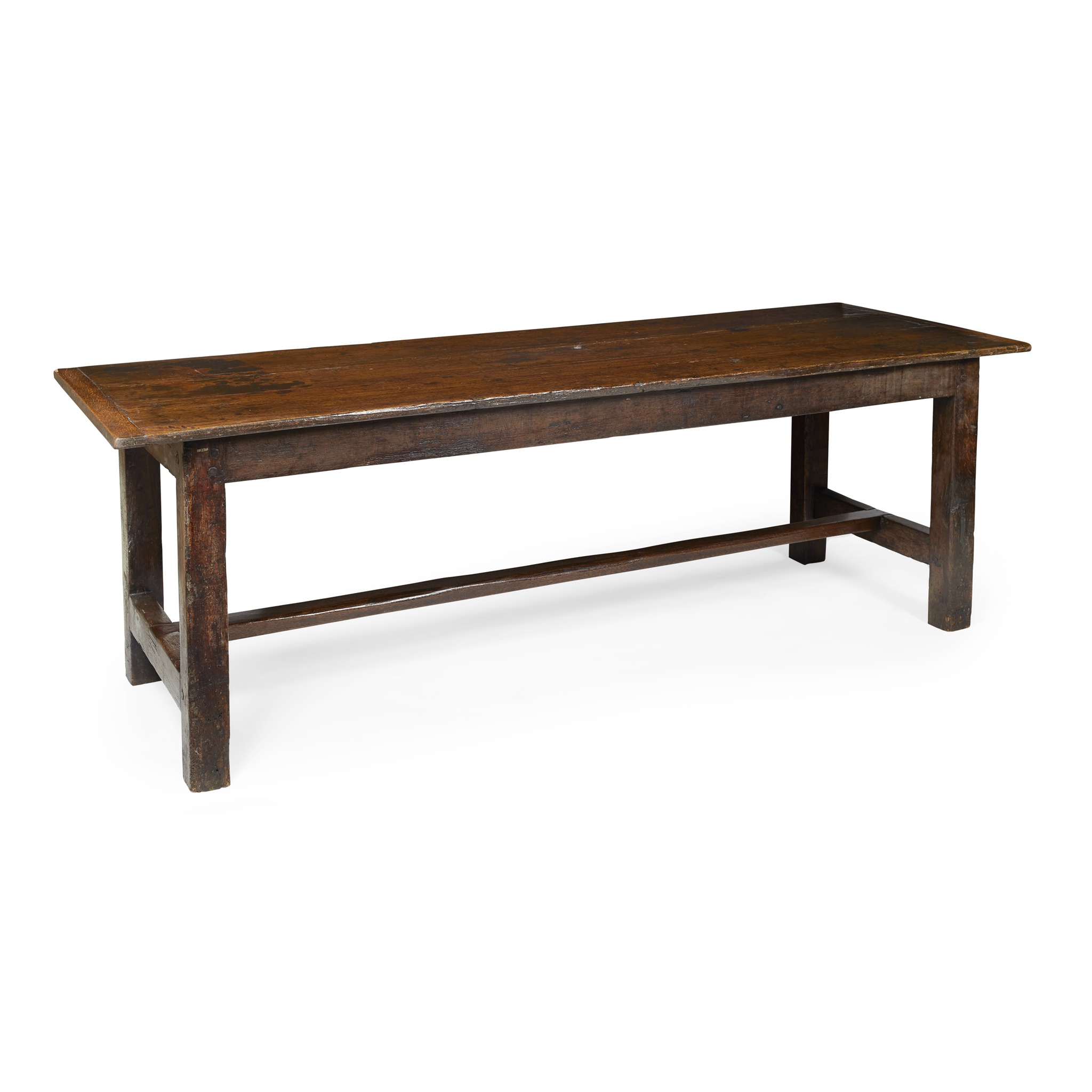 GEORGIAN OAK REFECTORY TABLE