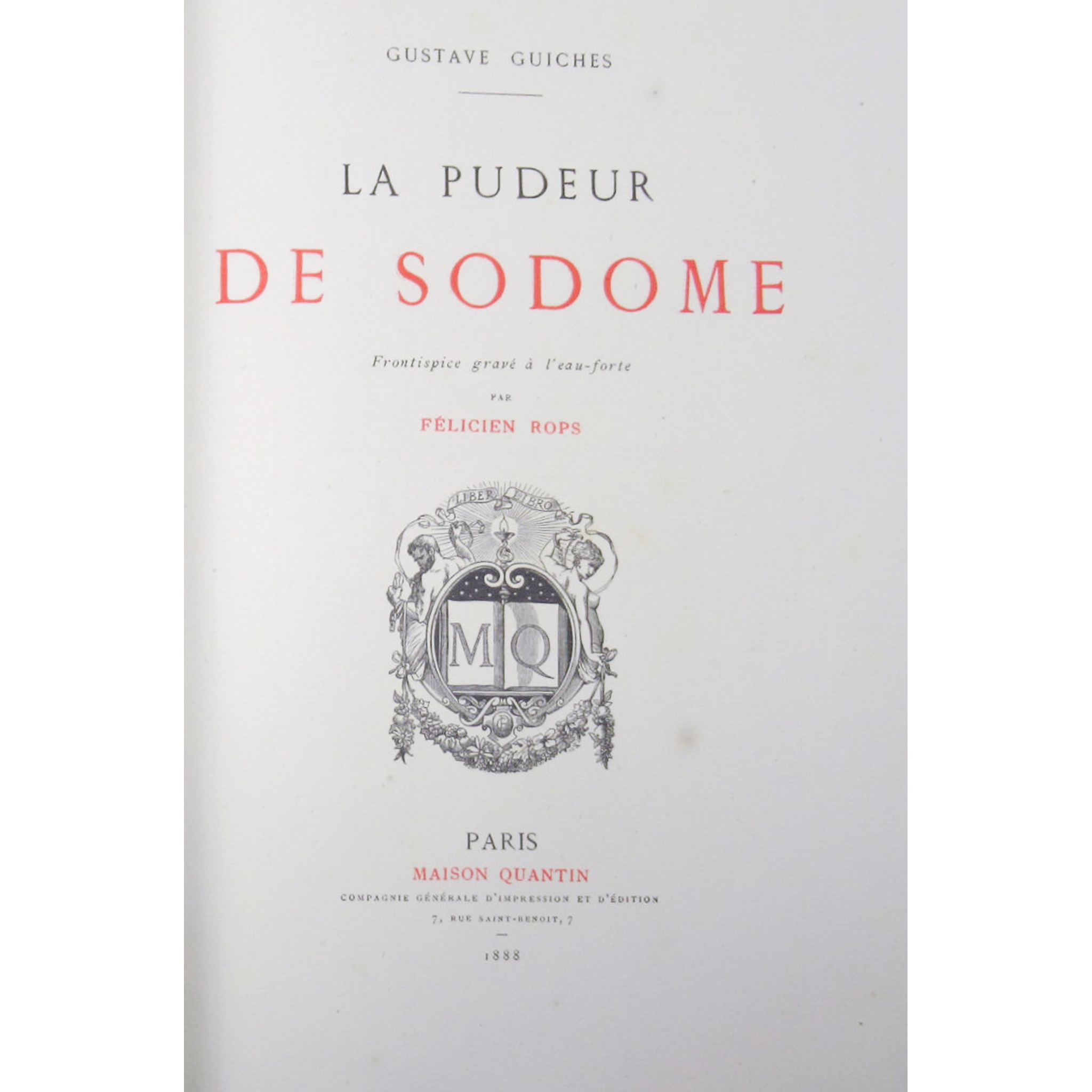 Rops, Félicien - Gustave Guiches