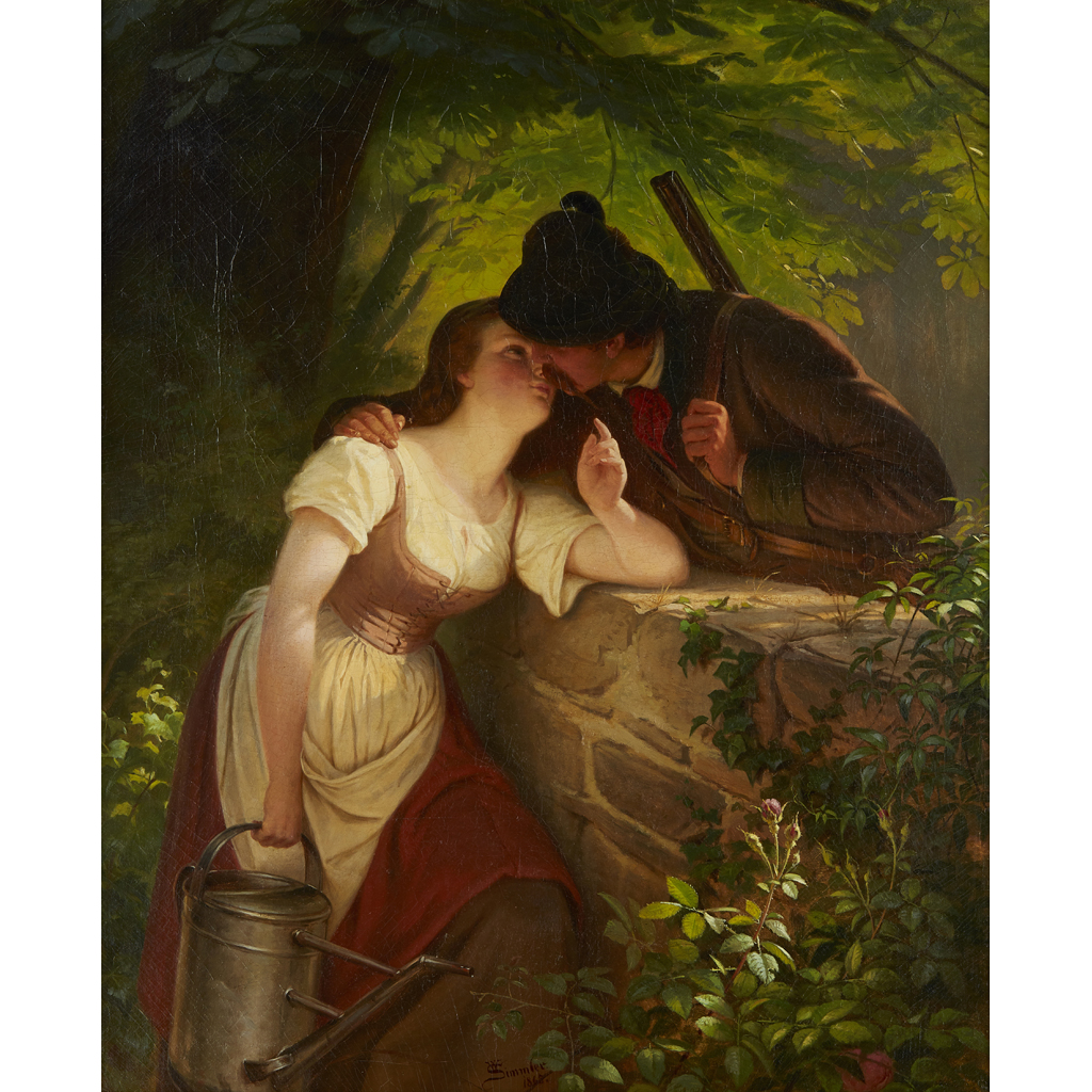 WILHELM SIMMLER (GERMAN 1840-C.1914)