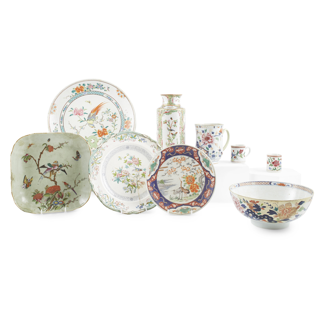 GROUP OF EXPORT PORCELAIN