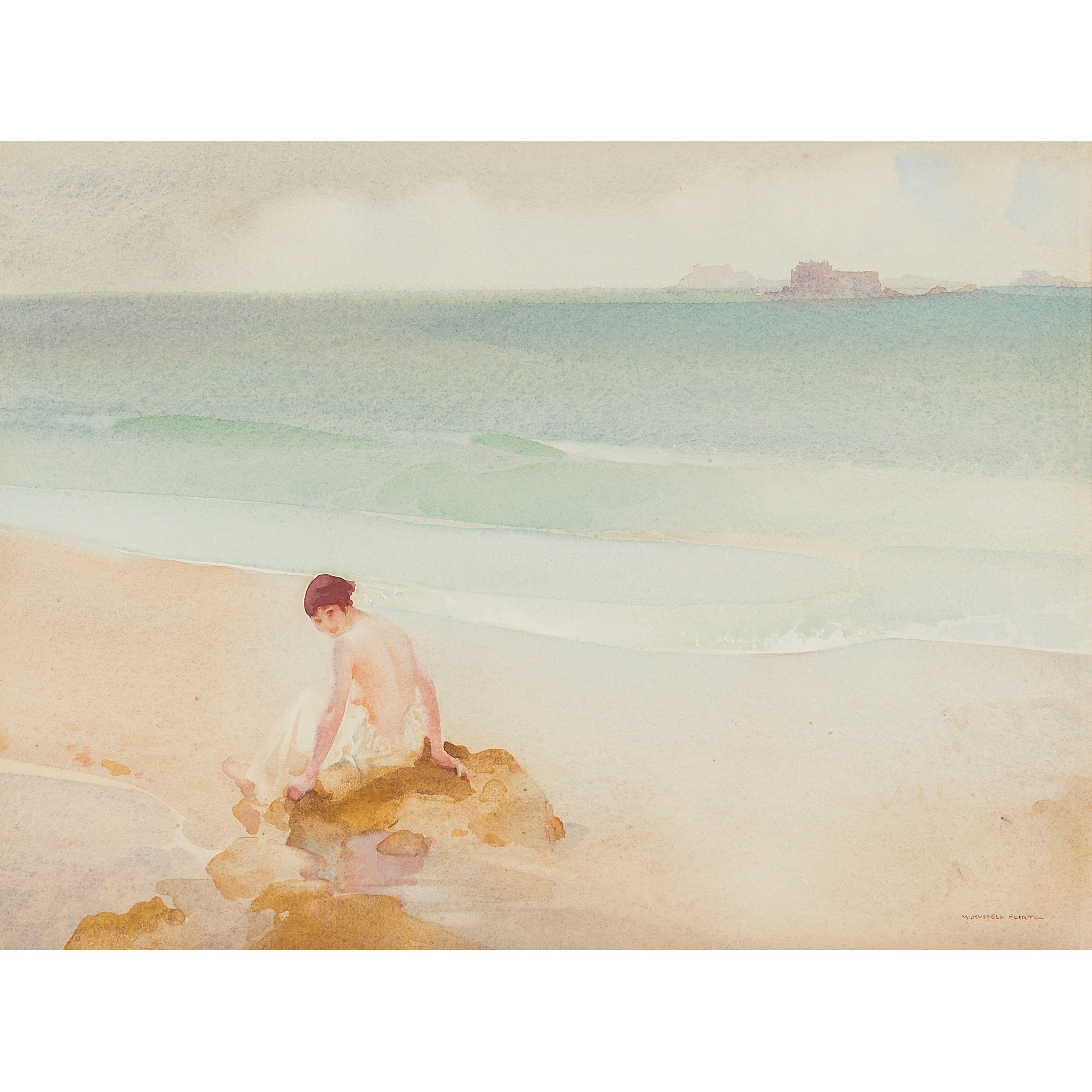SIR WILLIAM RUSSELL FLINT P.R.A., P.R.W.S., R.S.W., R.O.I., R.E. (SCOTTISH 1880-1969)