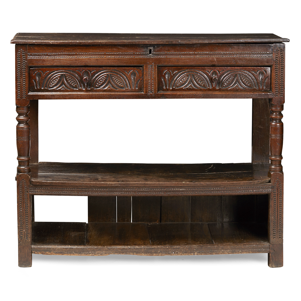 OAK STANDING LIVERY CUPBOARD