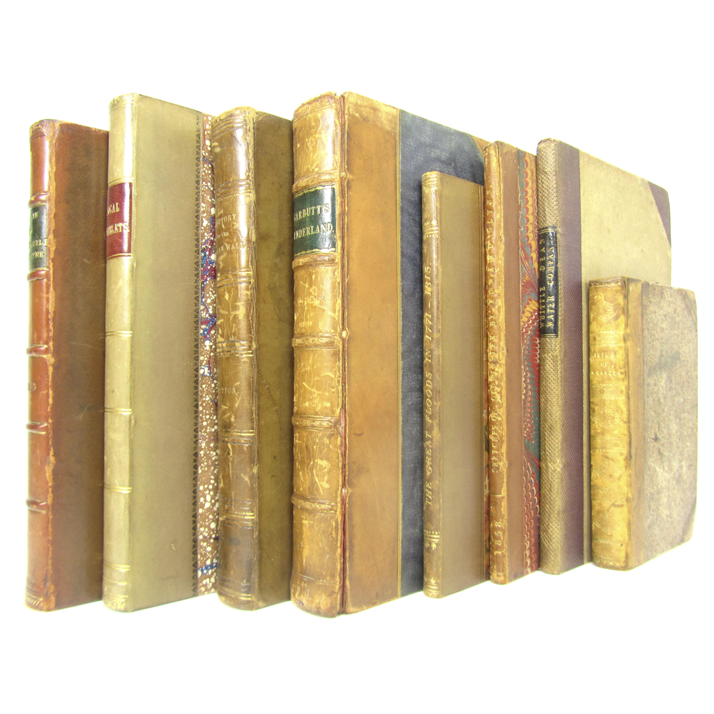 Newcastle and Northumberland, 8 volumes, comprising