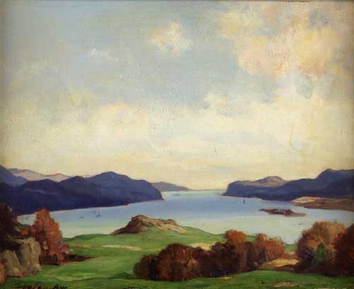 SIR DAVID YOUNG CAMERON R.A., R.S.A., R.W.S., R.S.W (1865-1945)