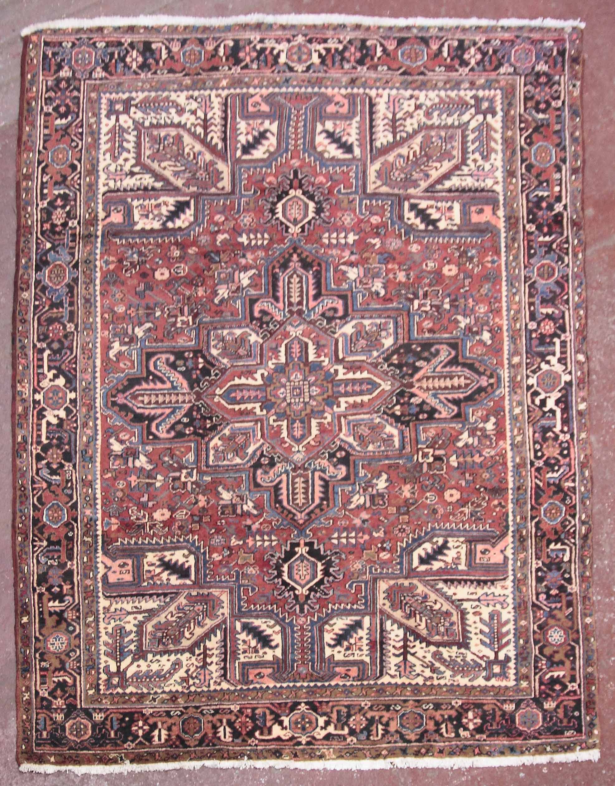 A Heriz carpet