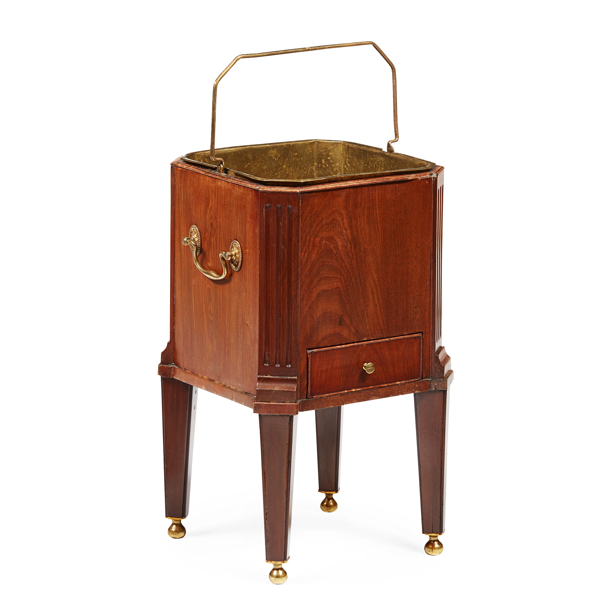 GEORGE III MAHOGANY JARDINIÈRE
