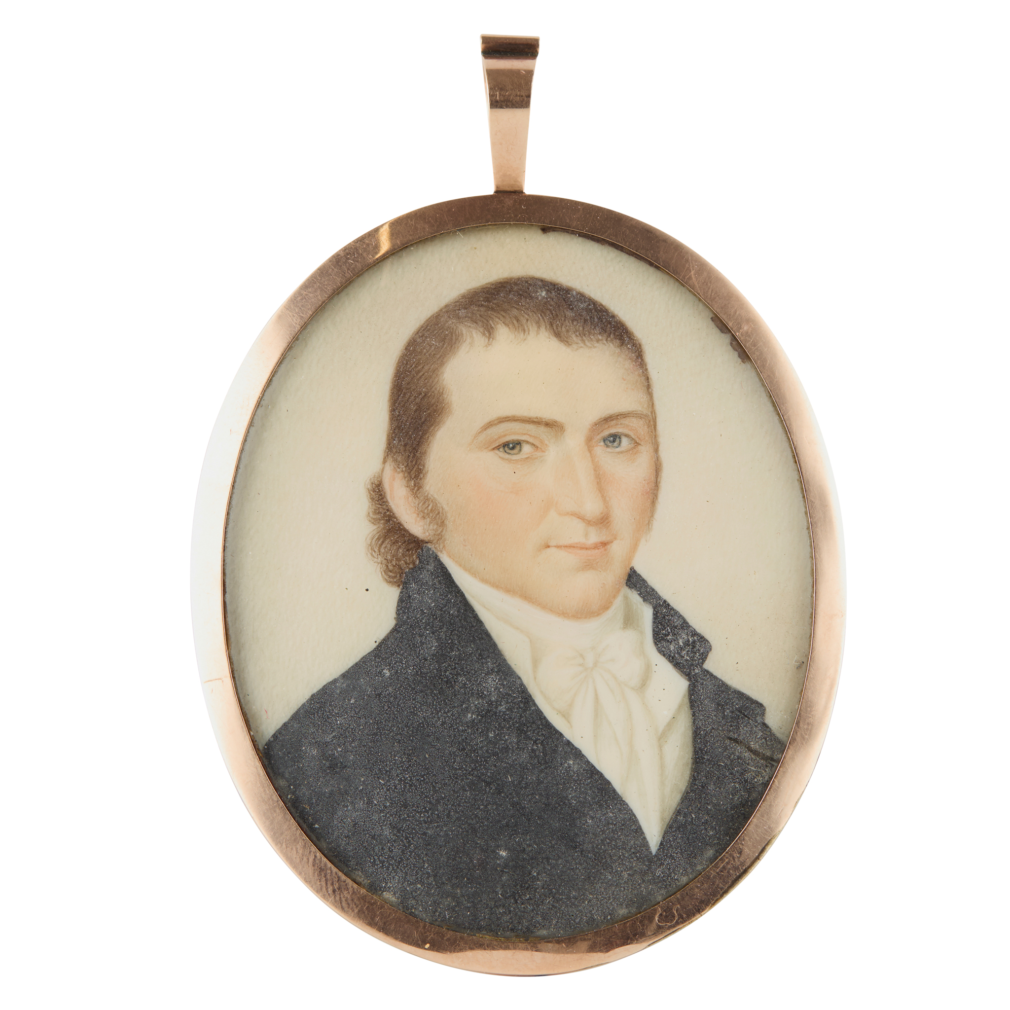 PORTRAIT MINIATURE OF A GENTLEMAN