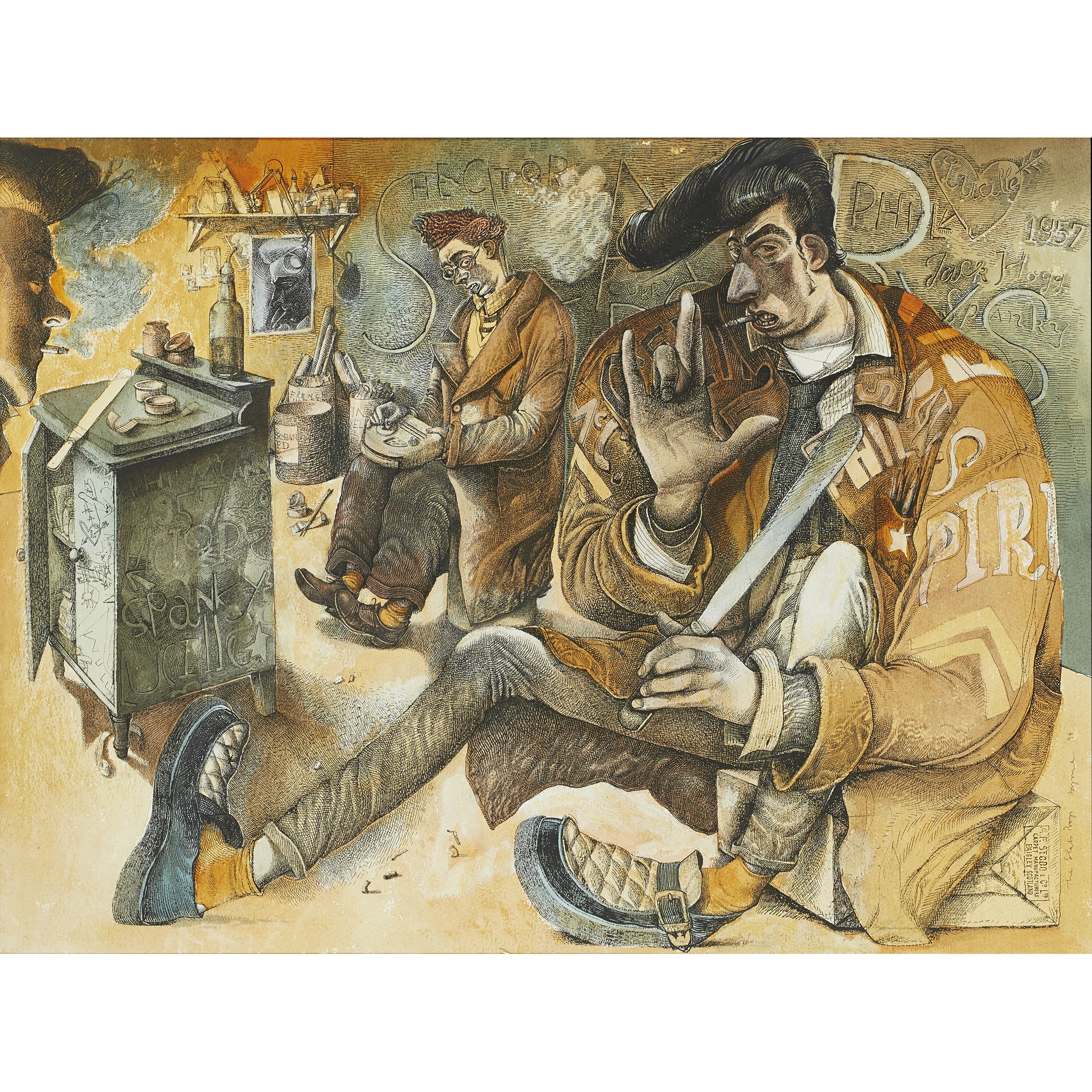 John Byrne R.S.A. (Scottish 1940 - 2023)