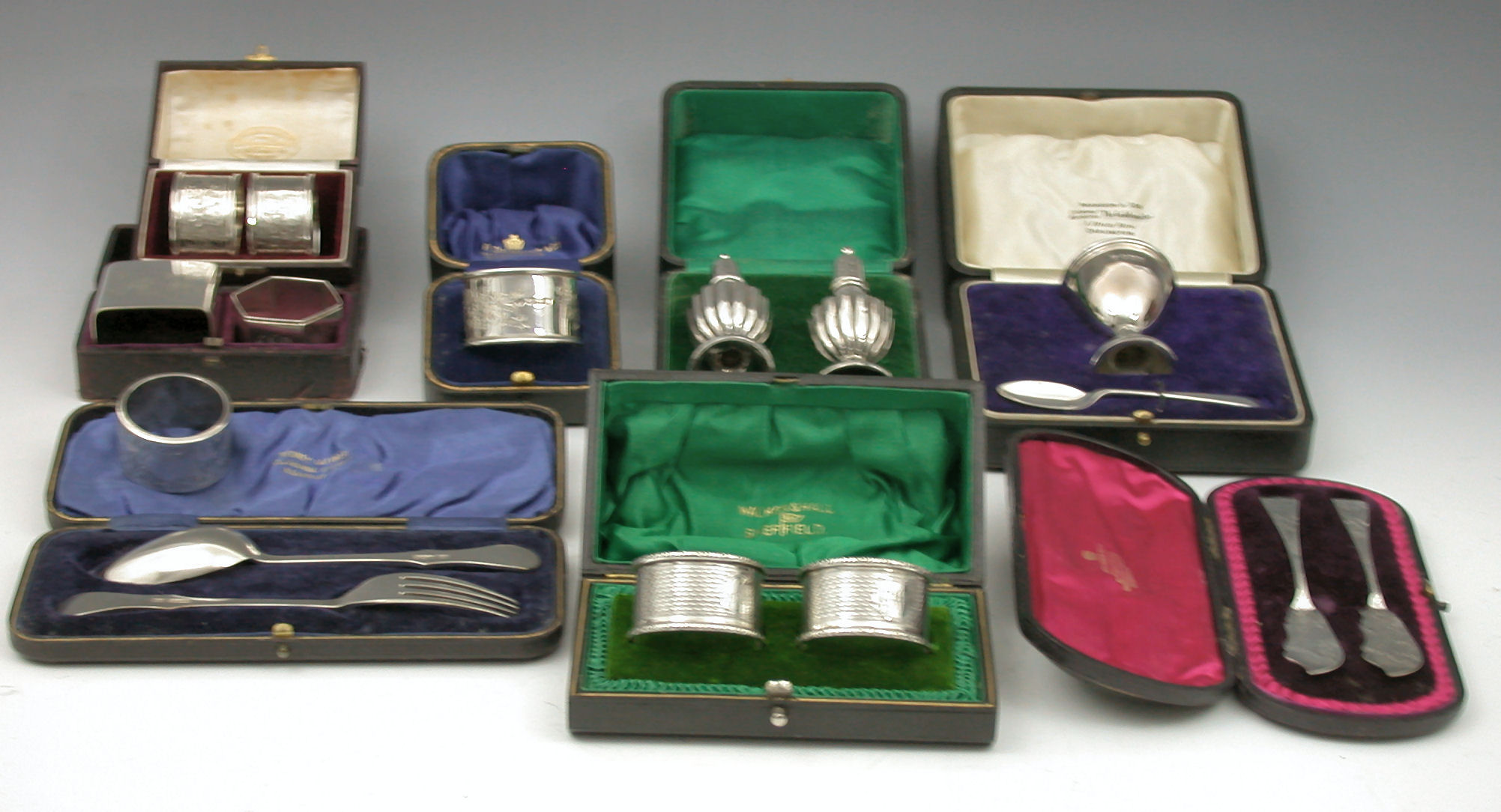 An Edwardian pair of peppers,