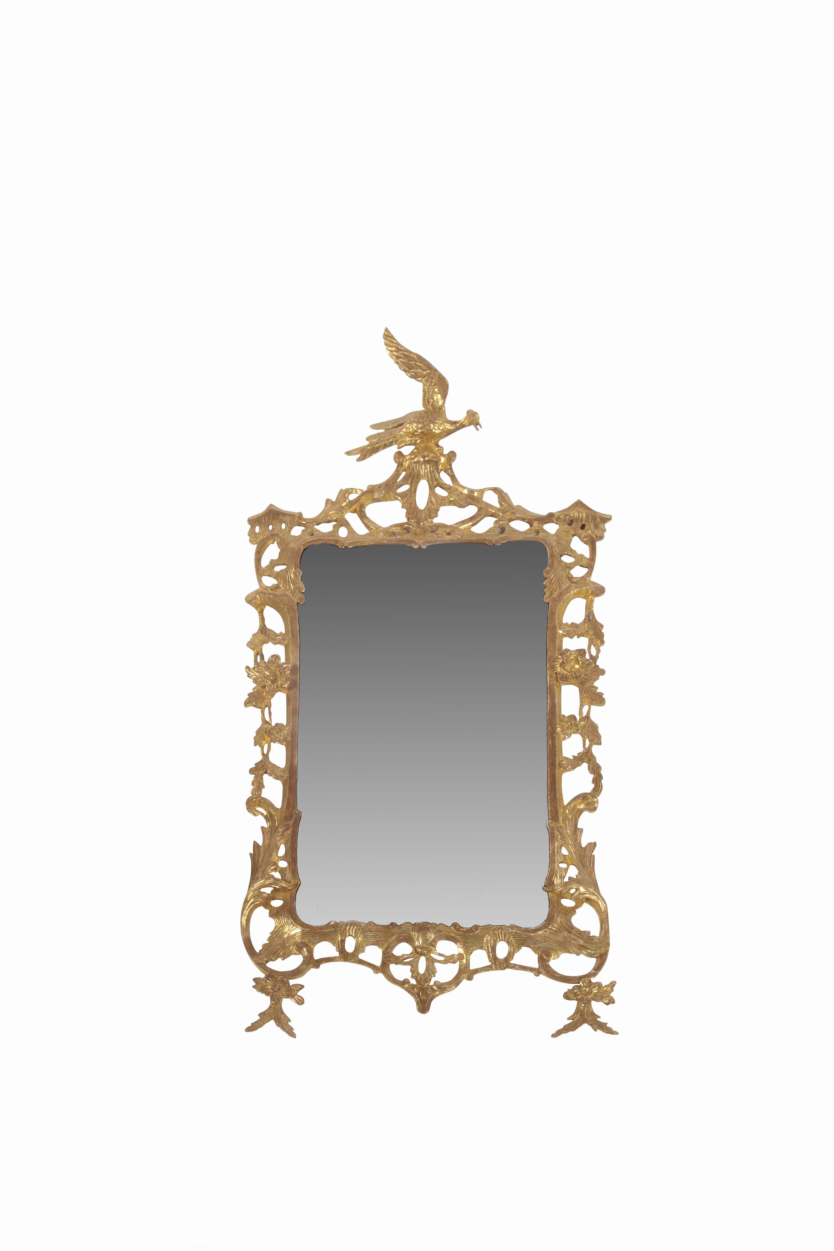 GEORGE II GILTWOOD AND GESSO PIER GLASS