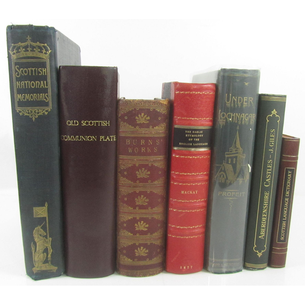 Scotland: architecture, craft & literature, 7 books