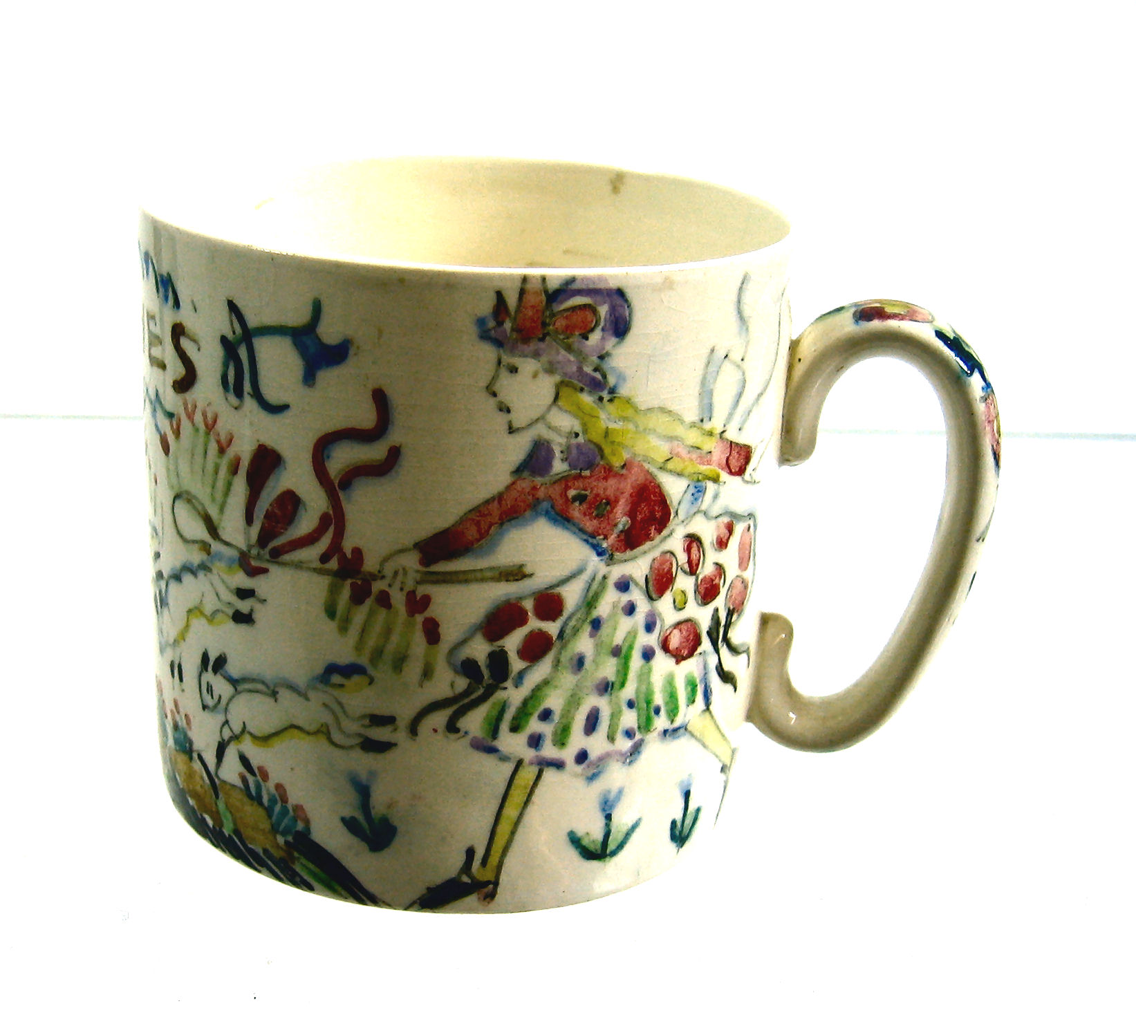 Jessie M. King (1875-1949) A cylindrical mug,