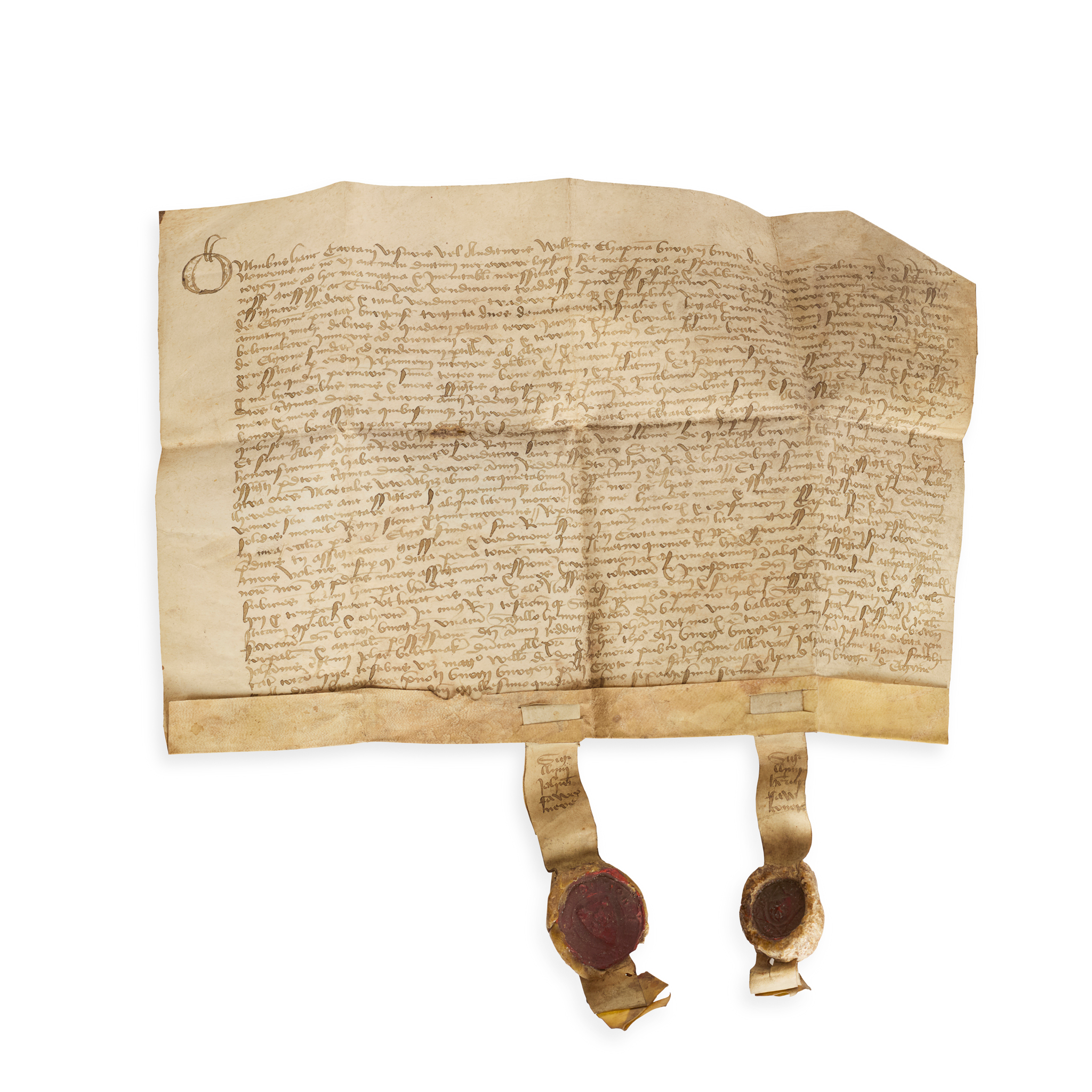 Group of 15th century documents