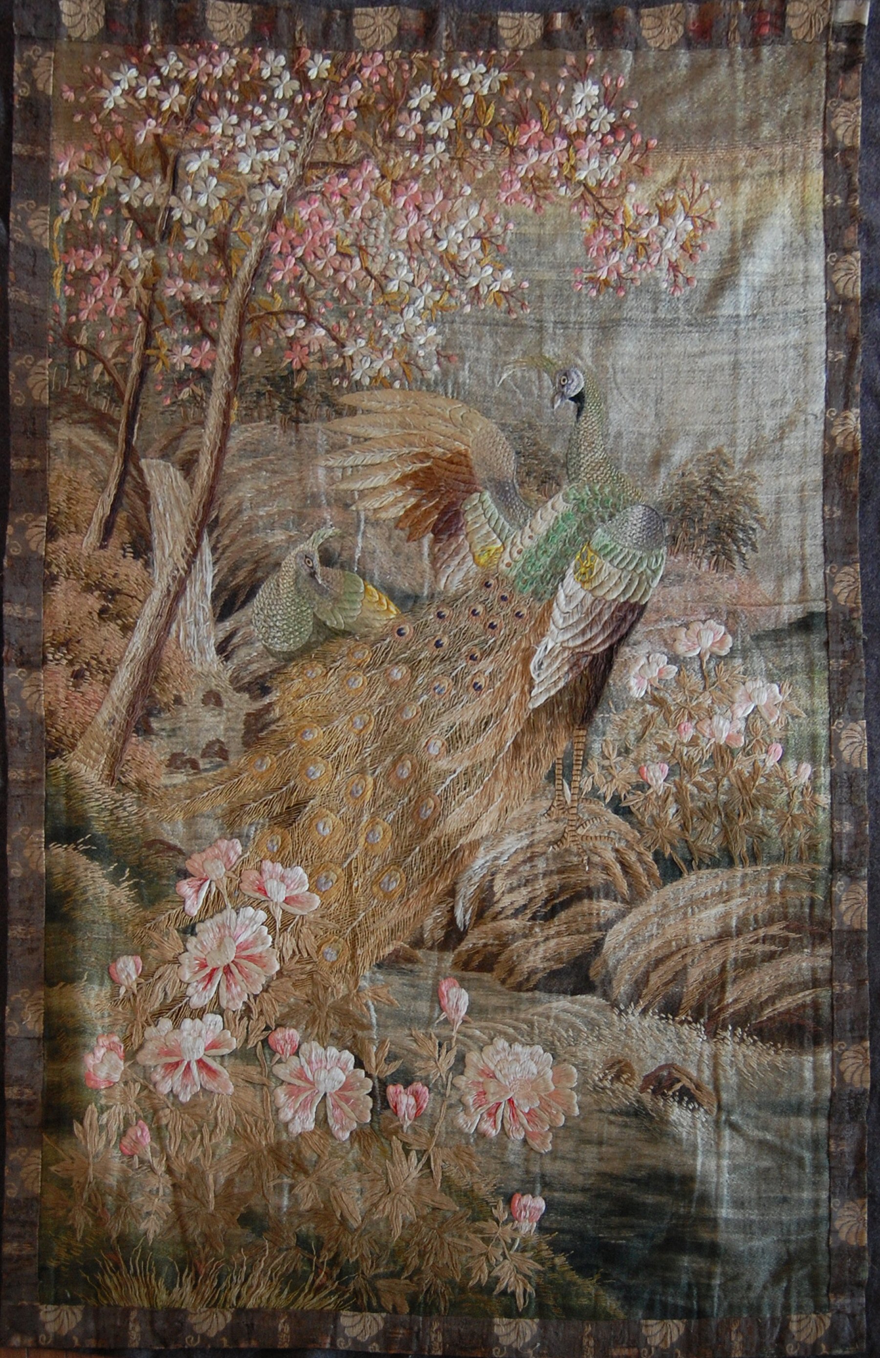 JAPANESE EMBROIDERED PANEL