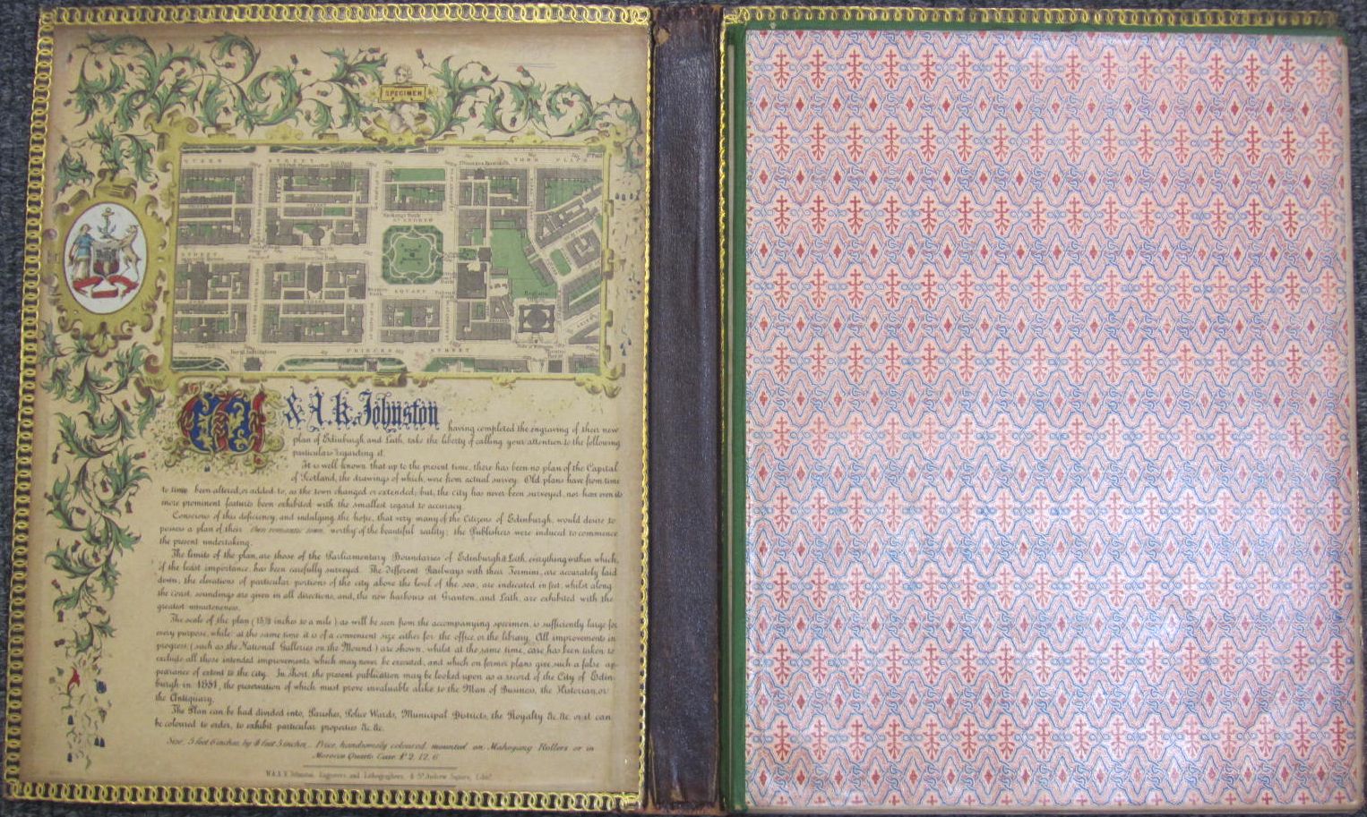 Edinburgh - Johnston, W. and A.K. - Lancefield, Alfred