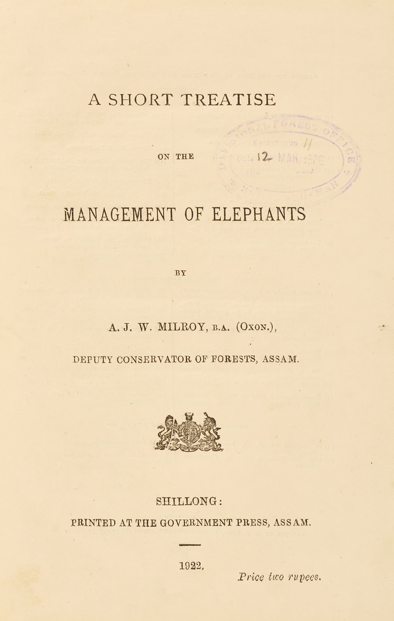Milroy, A. J. W.