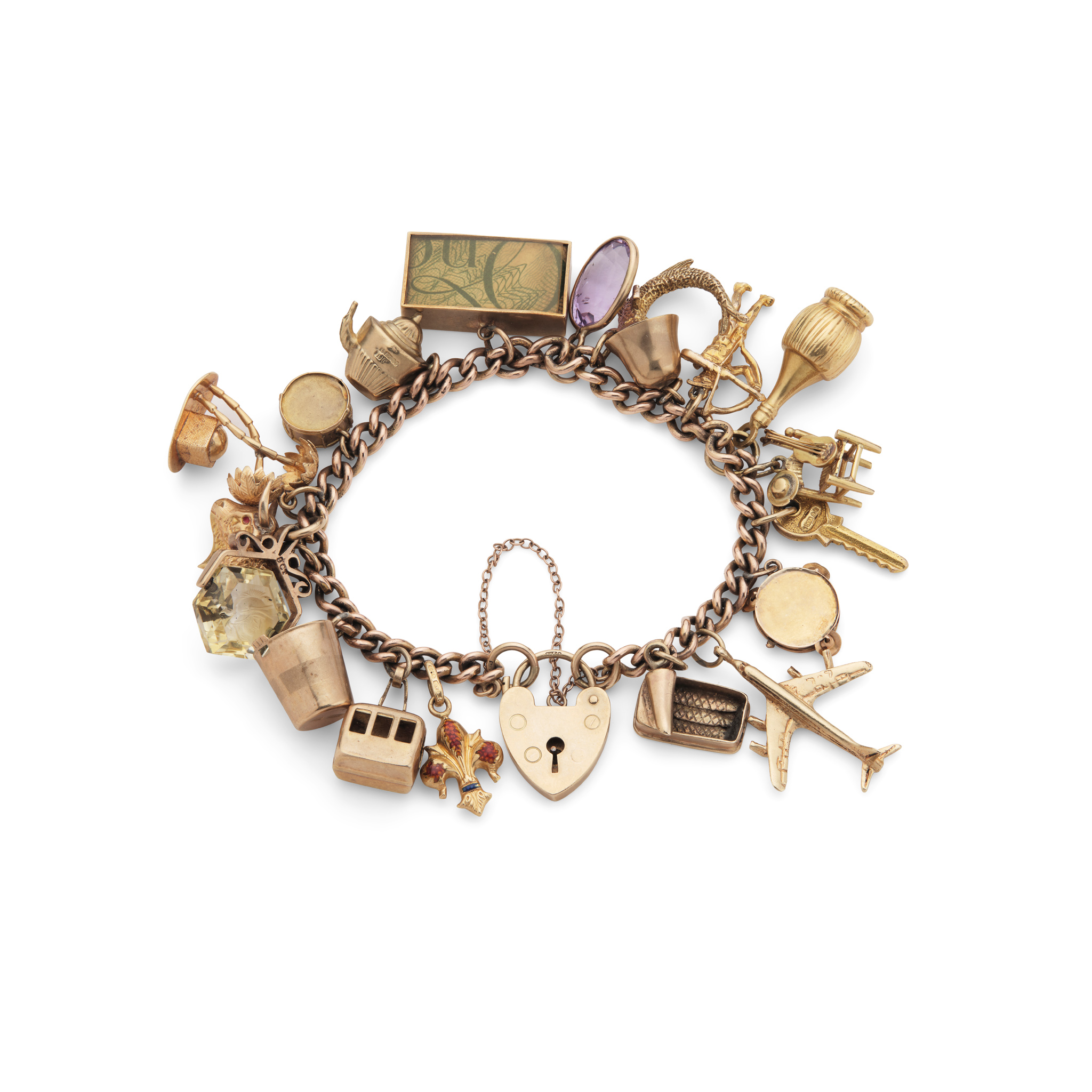 A charm bracelet