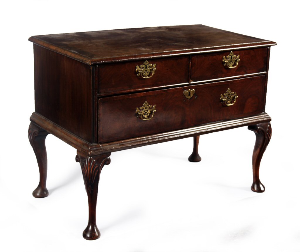 WALNUT CHEST OF DRAWERS