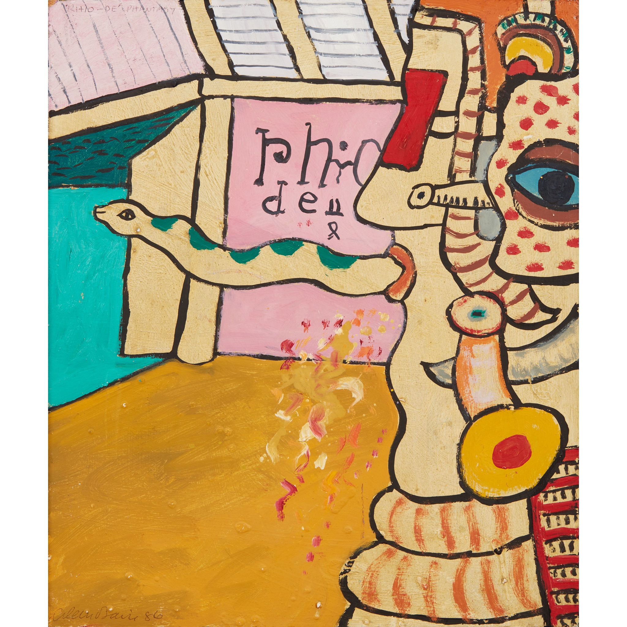 ALAN DAVIE C.B.E., R.A., H.R.S.A. (SCOTTISH 1920-2014)