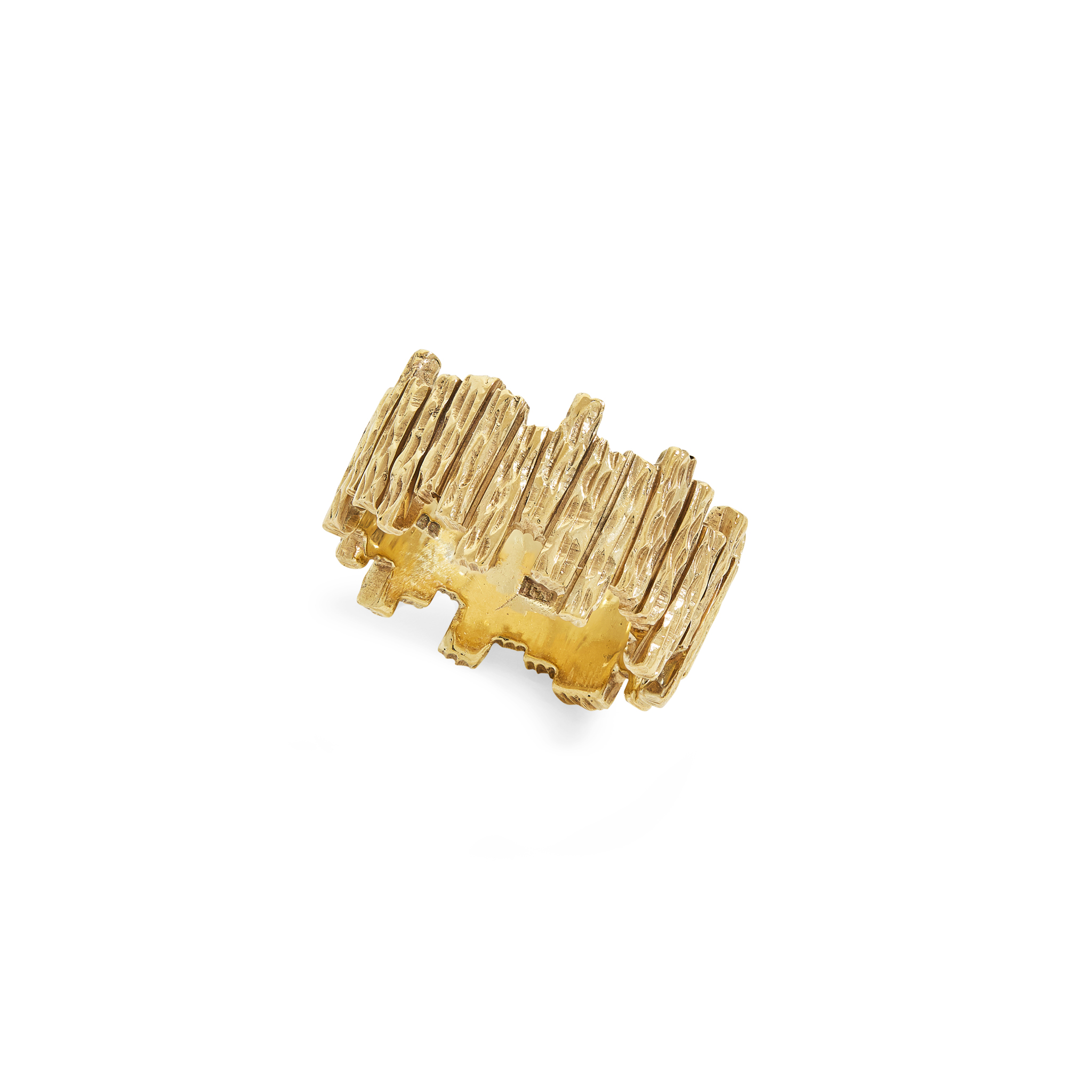 A 1970s 9ct gold dress ring