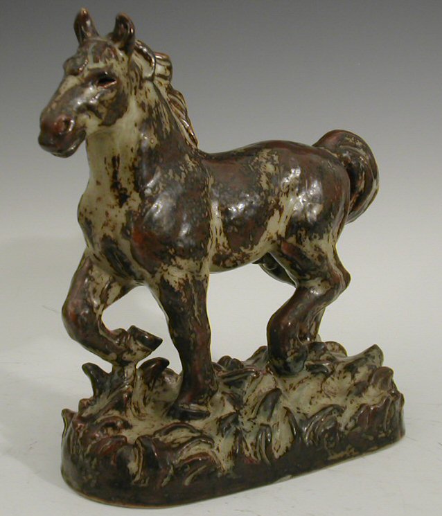 A Royal Copenhagen stoneware figure,