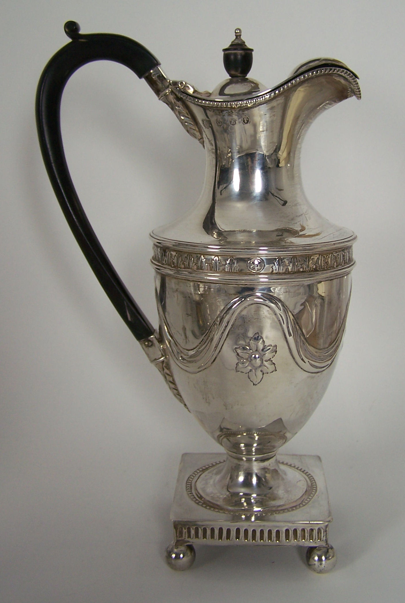 A Victorian hot water pot,