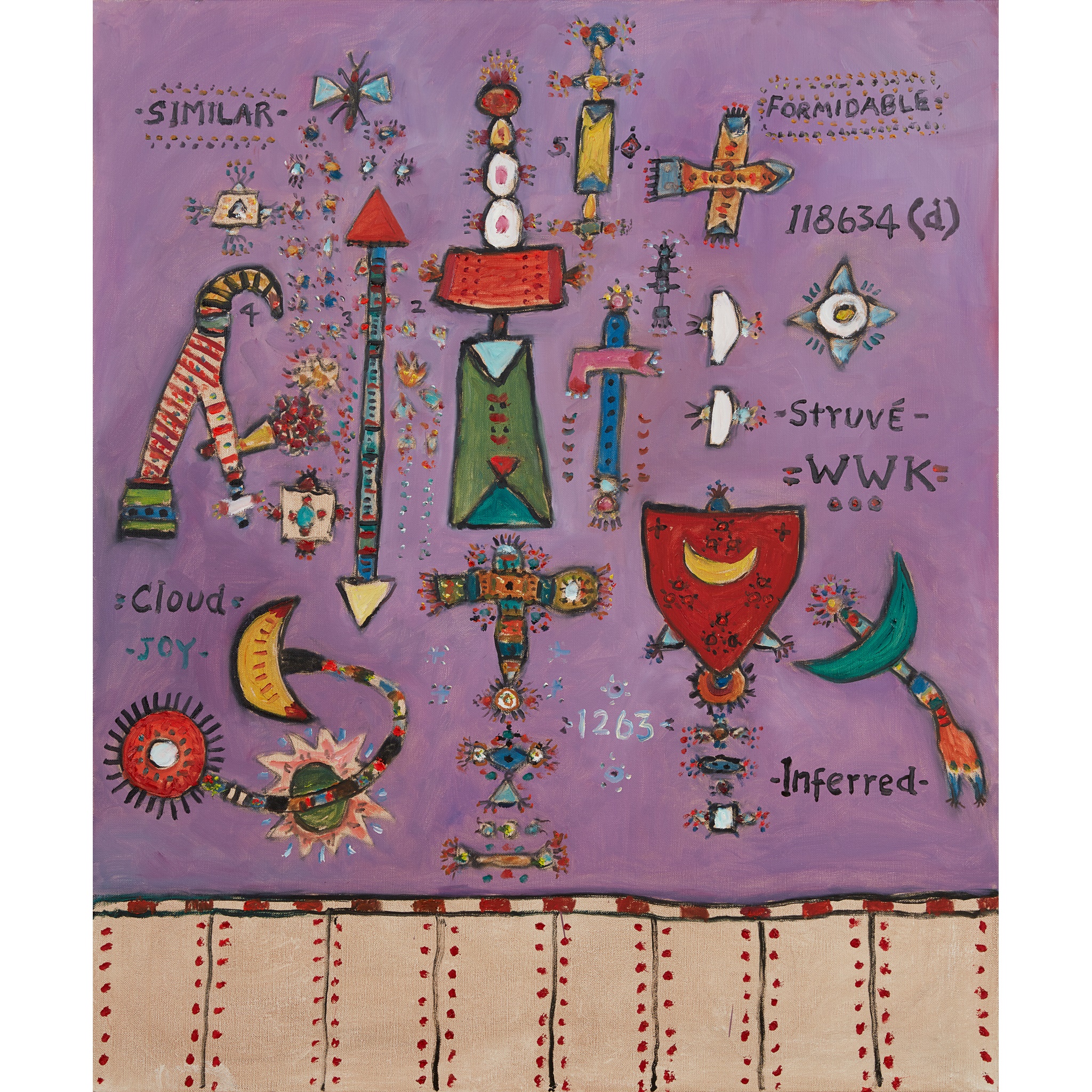 ALAN DAVIE C.B.E., R.A., H.R.S.A. (BRITISH 1920-2014)