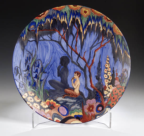 A Carltonware "Handcraft" circular charger