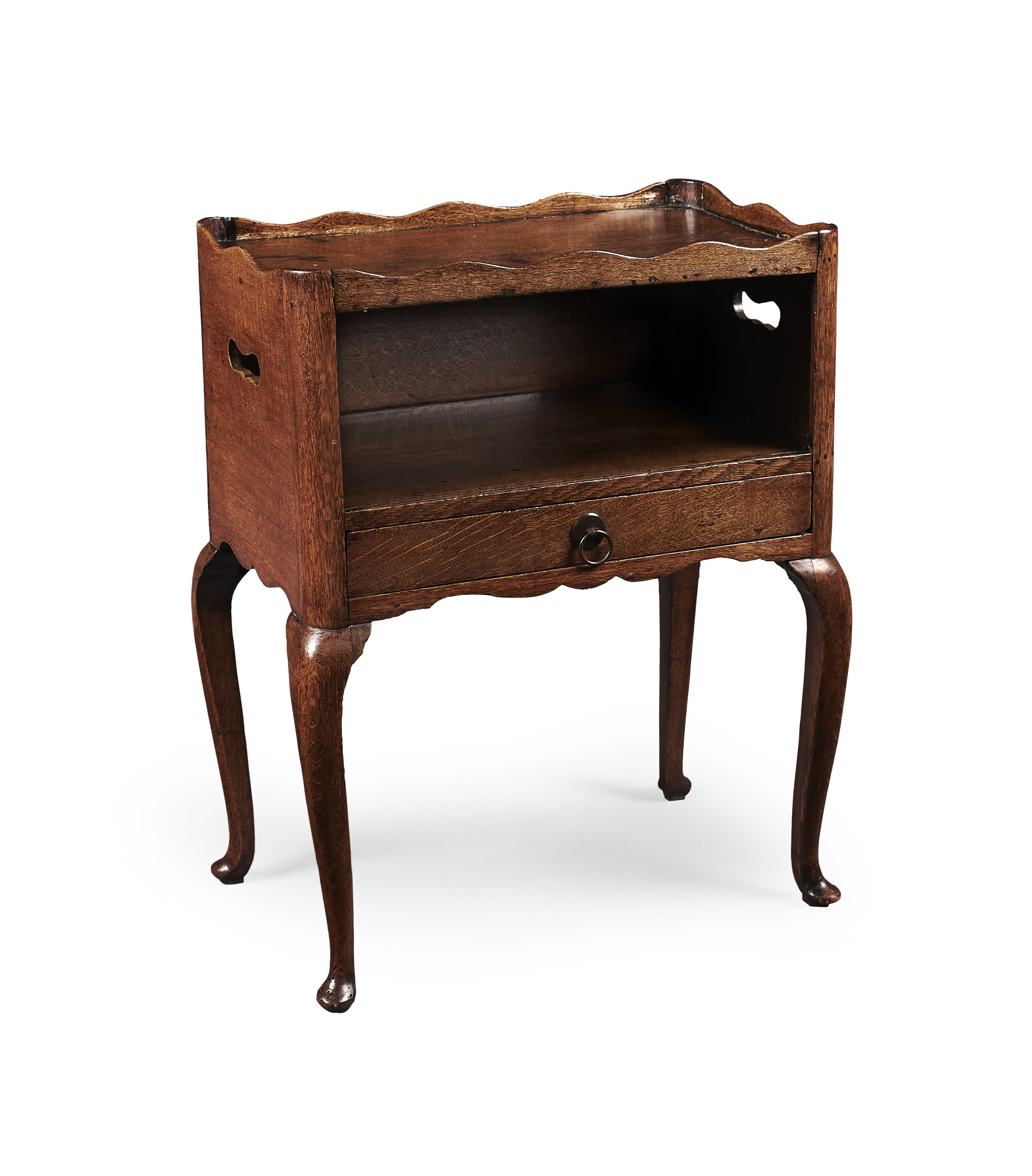 PROVINCIAL OAK NIGHT CUPBOARD