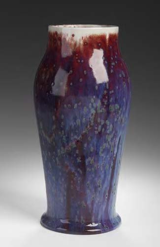 A Ruskin high fired vase,